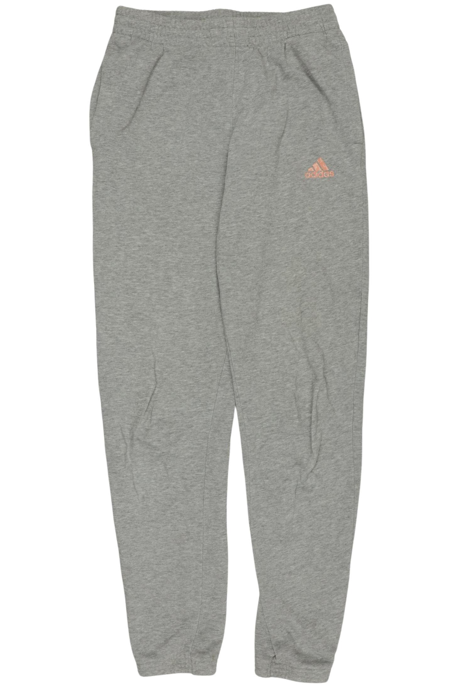 

adidas Damen Stoffhose, grau, Gr. 164