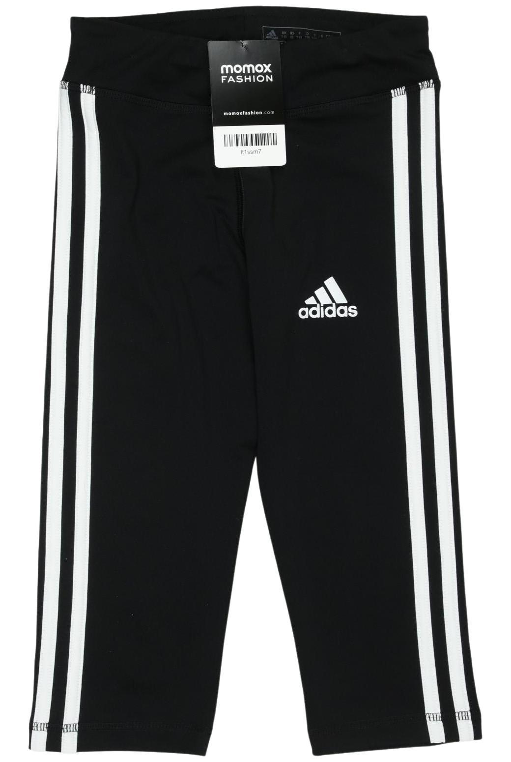 

adidas Damen Stoffhose, schwarz, Gr. 128