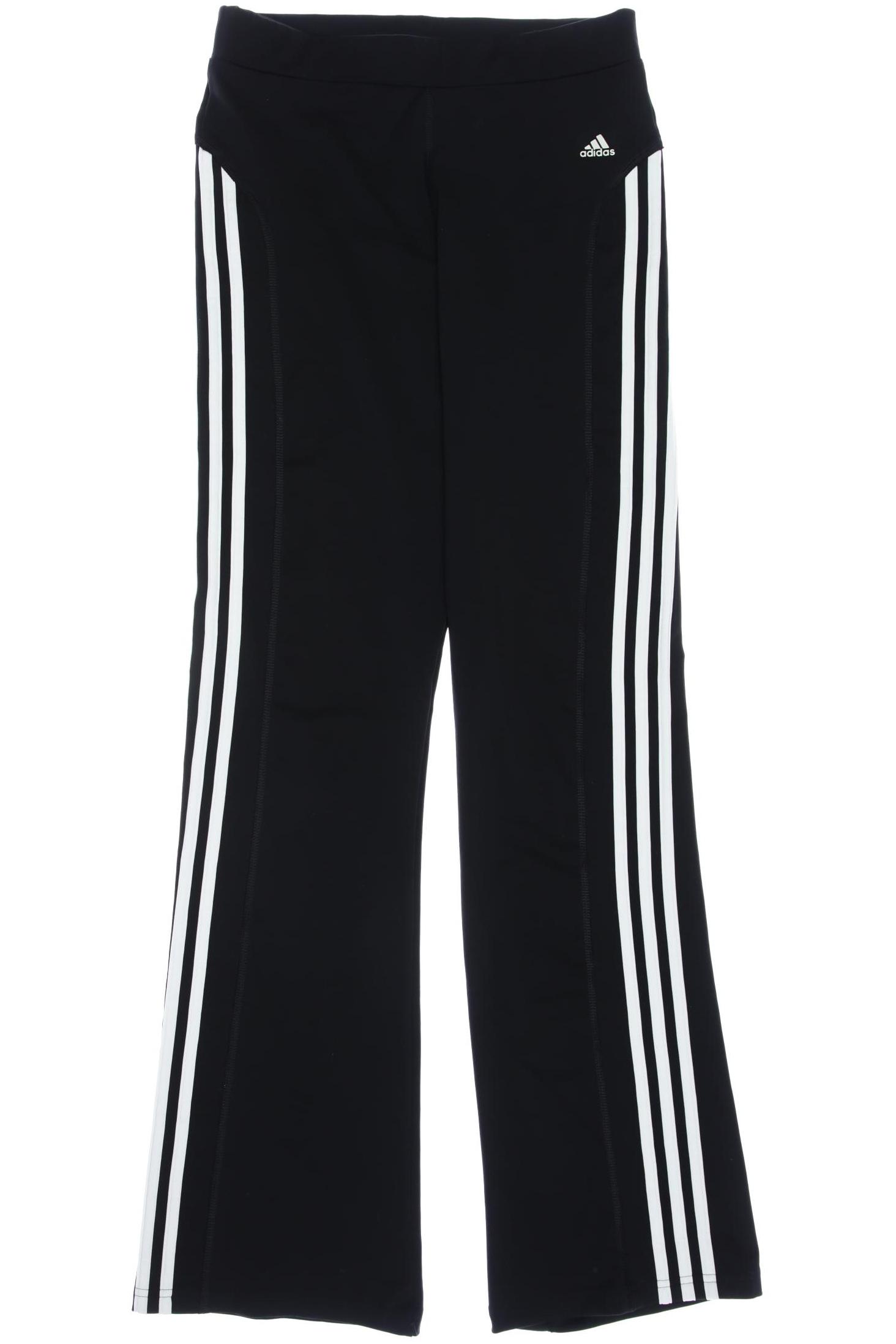 

adidas Damen Stoffhose, schwarz, Gr. 176