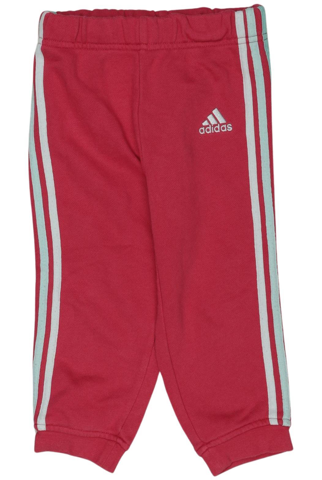

adidas Mädchen Stoffhose, rot, Gr. 86