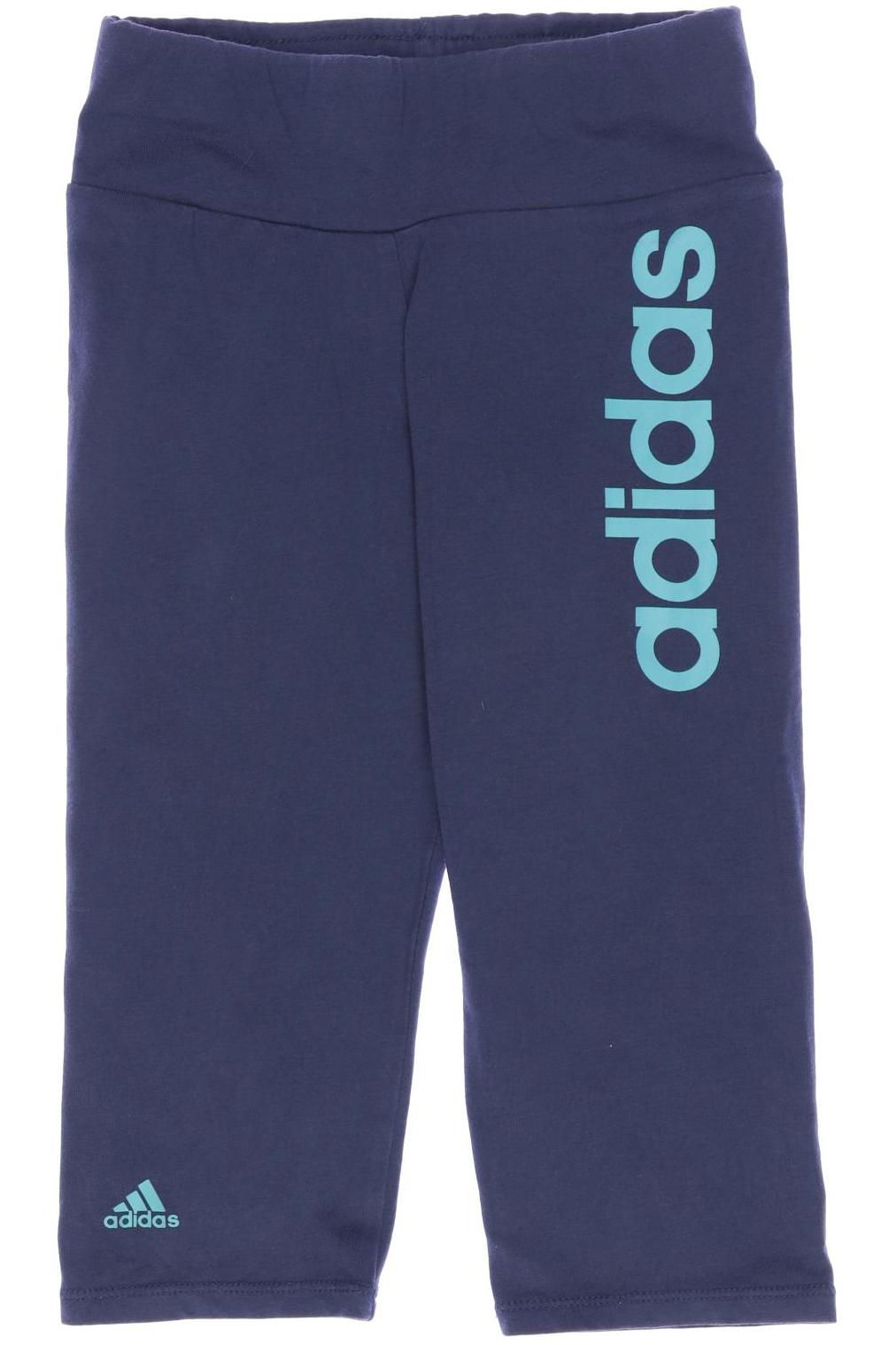 

adidas Damen Stoffhose, marineblau, Gr. 128