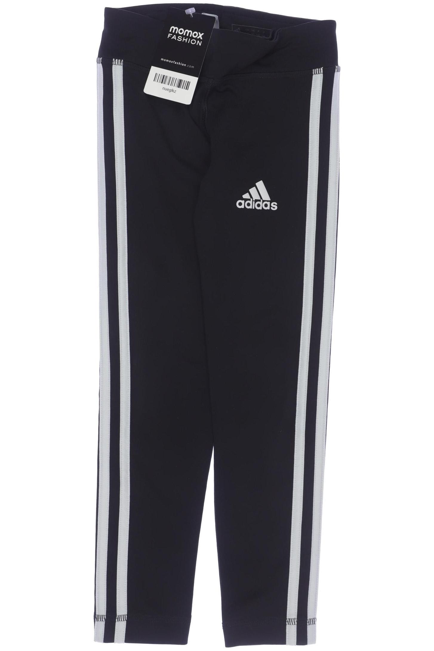 

adidas Damen Stoffhose, schwarz, Gr. 116