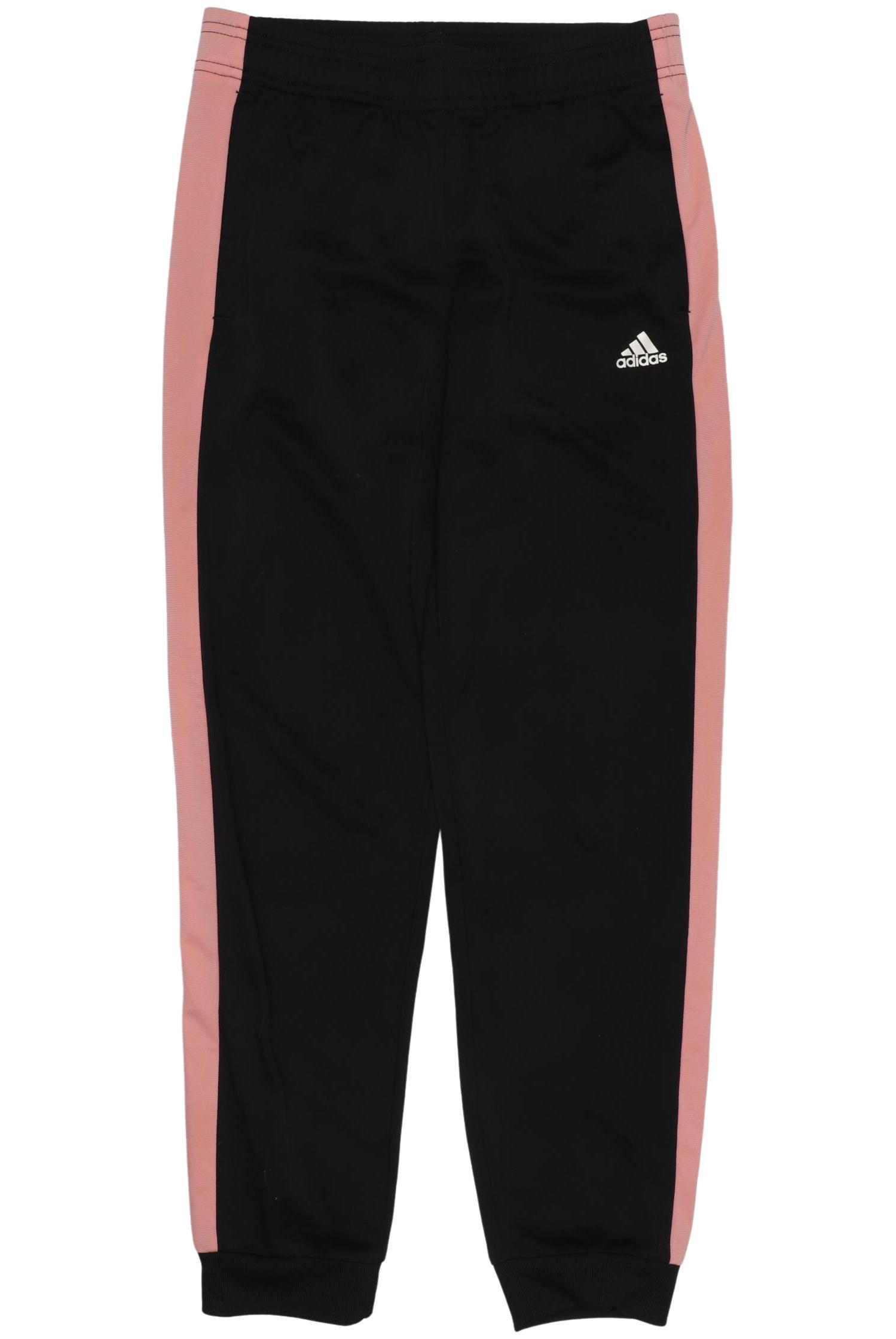 

adidas Mädchen Stoffhose, schwarz, Gr. 152