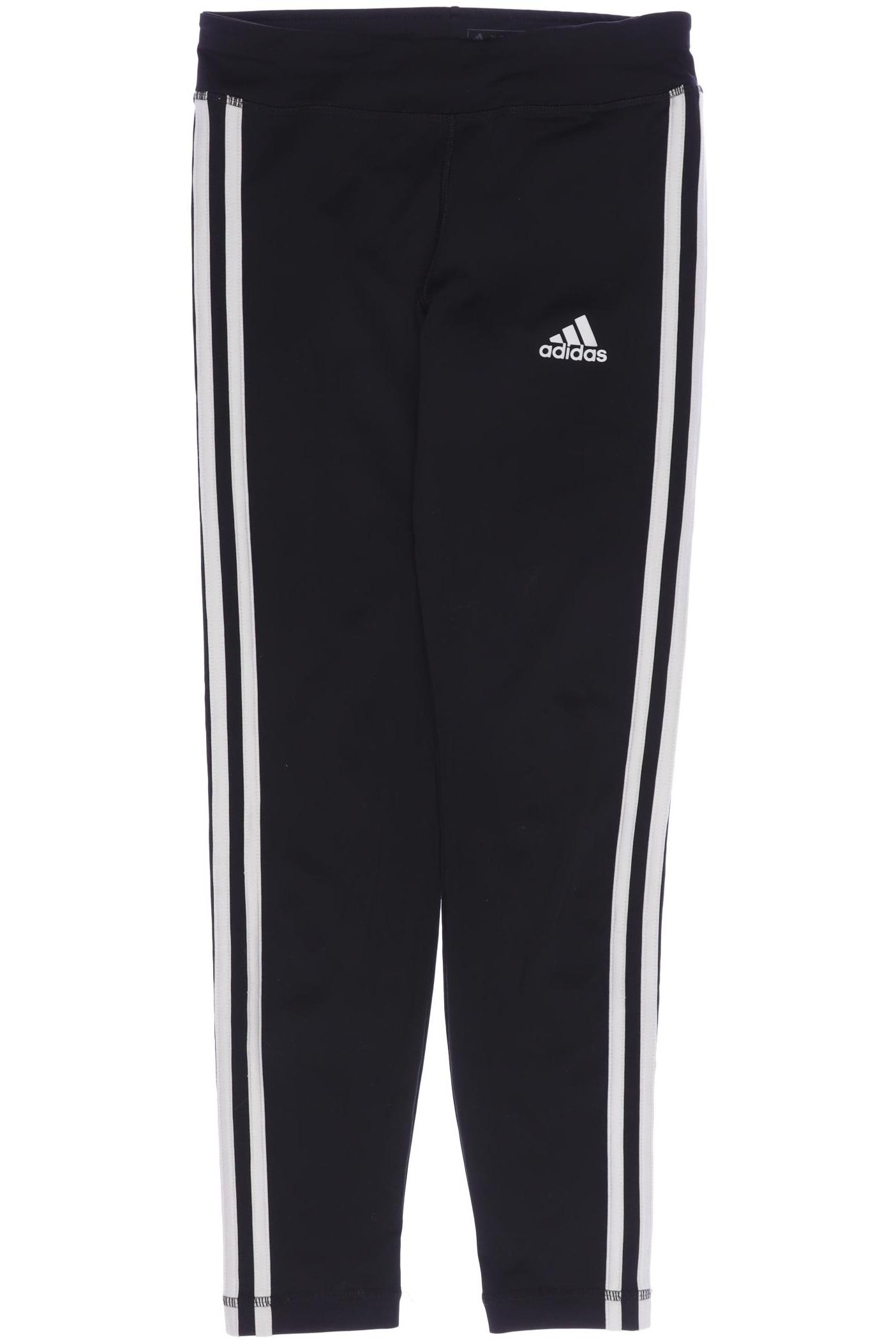 

adidas Damen Stoffhose, schwarz, Gr. 152