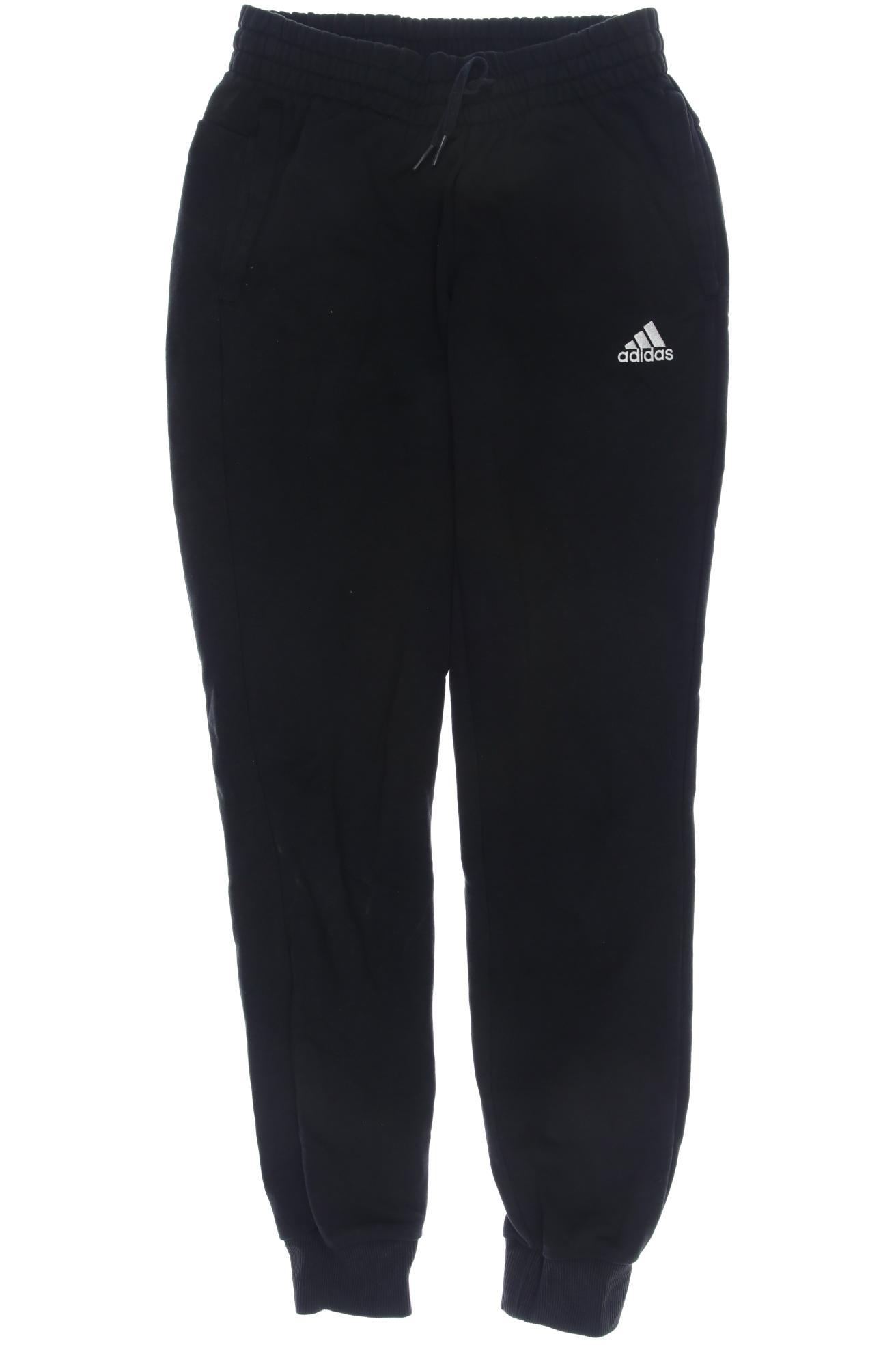 

adidas Damen Stoffhose, schwarz, Gr. 134