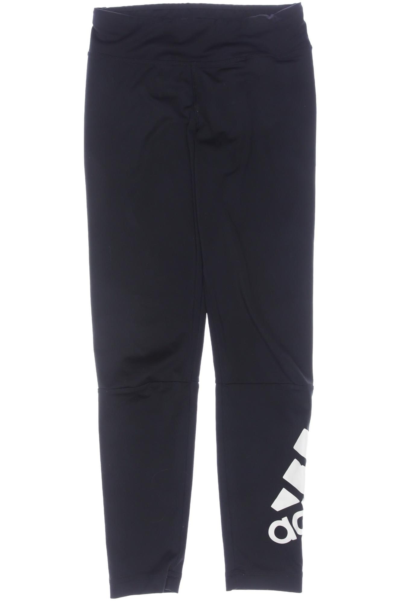 

adidas Damen Stoffhose, schwarz, Gr. 140