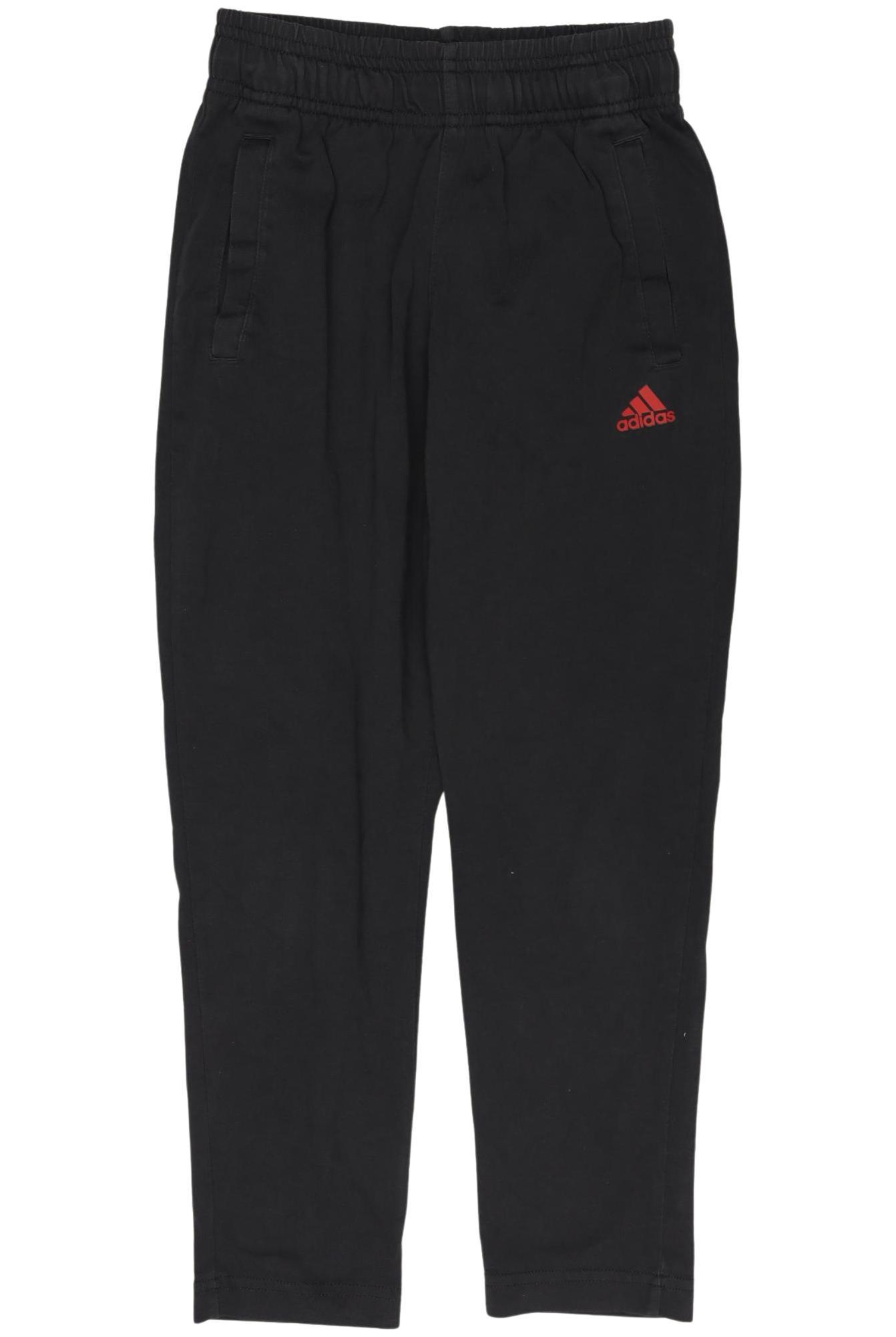 

adidas Mädchen Stoffhose, schwarz, Gr. 128