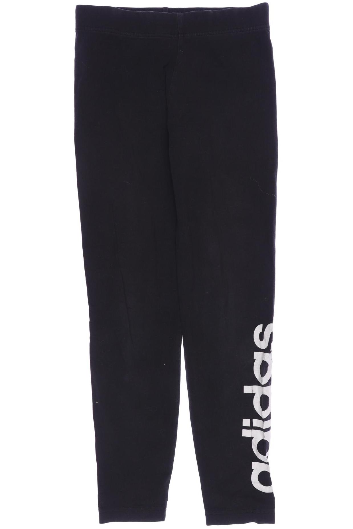 

adidas Damen Stoffhose, schwarz, Gr. 152