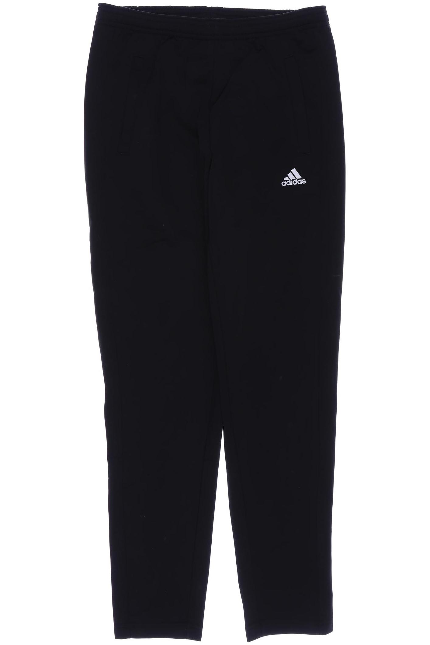 

adidas Damen Stoffhose, schwarz, Gr. 152