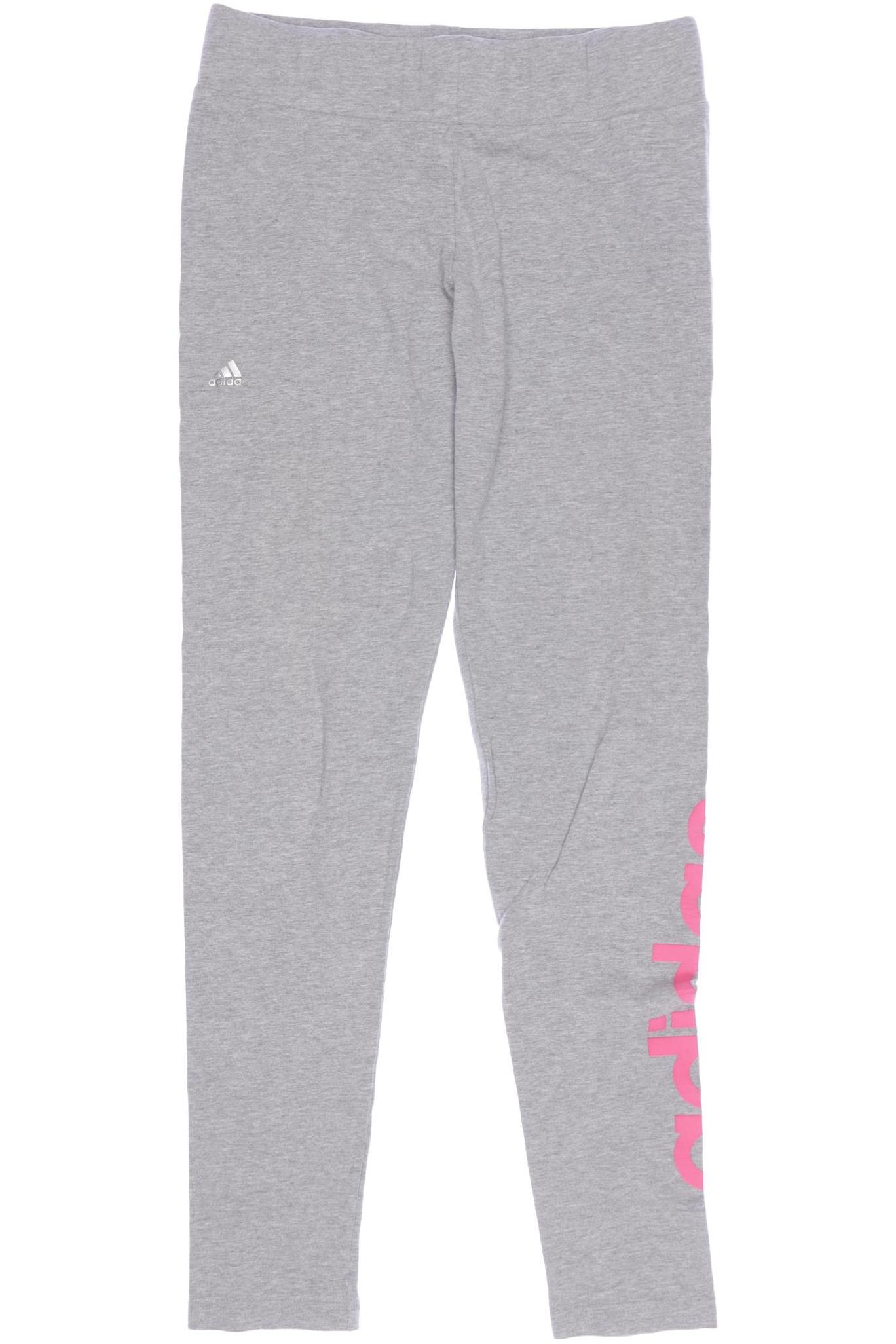 

adidas Damen Stoffhose, grau, Gr. 170