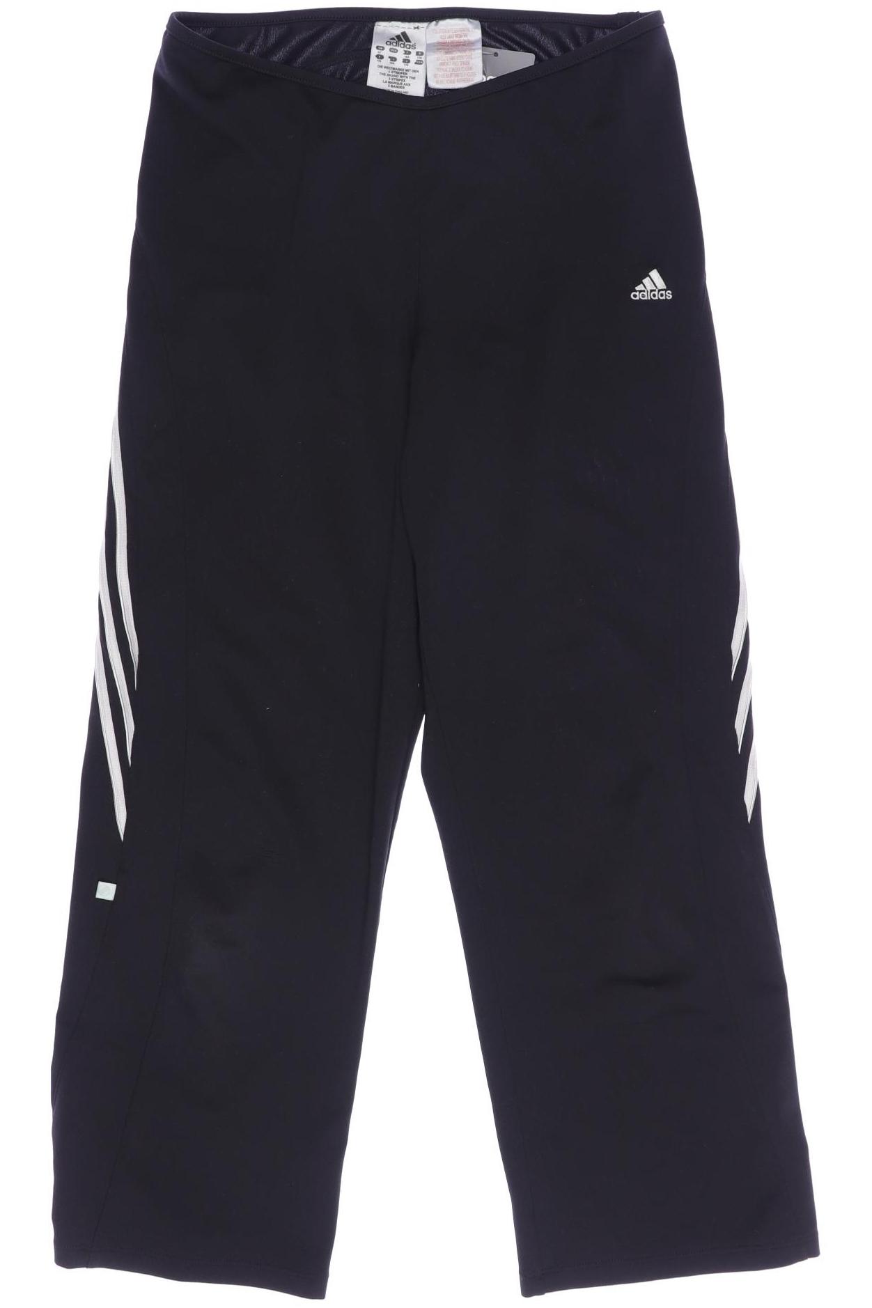 

adidas Damen Stoffhose, schwarz, Gr. 176