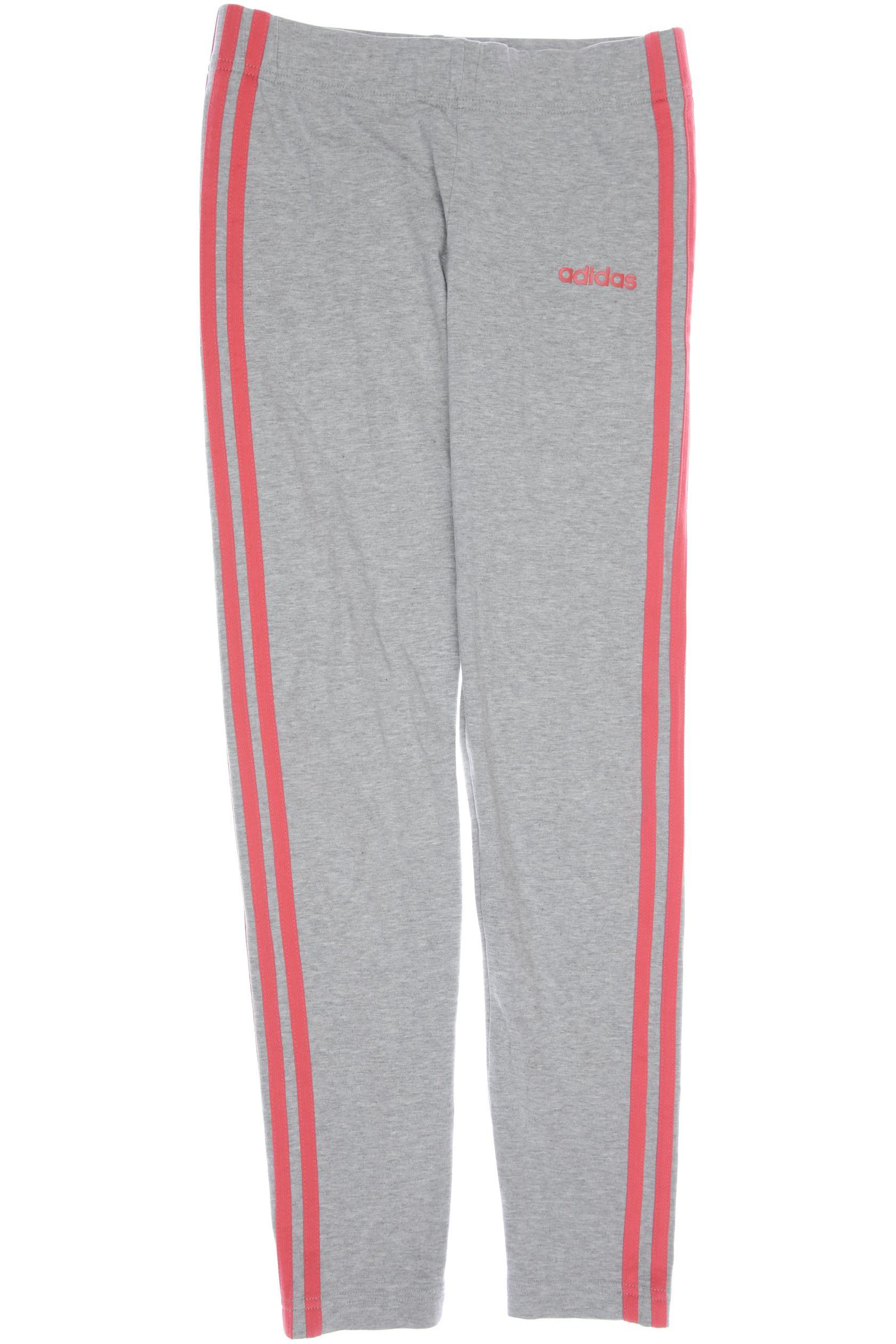 

adidas Damen Stoffhose, grau, Gr. 164