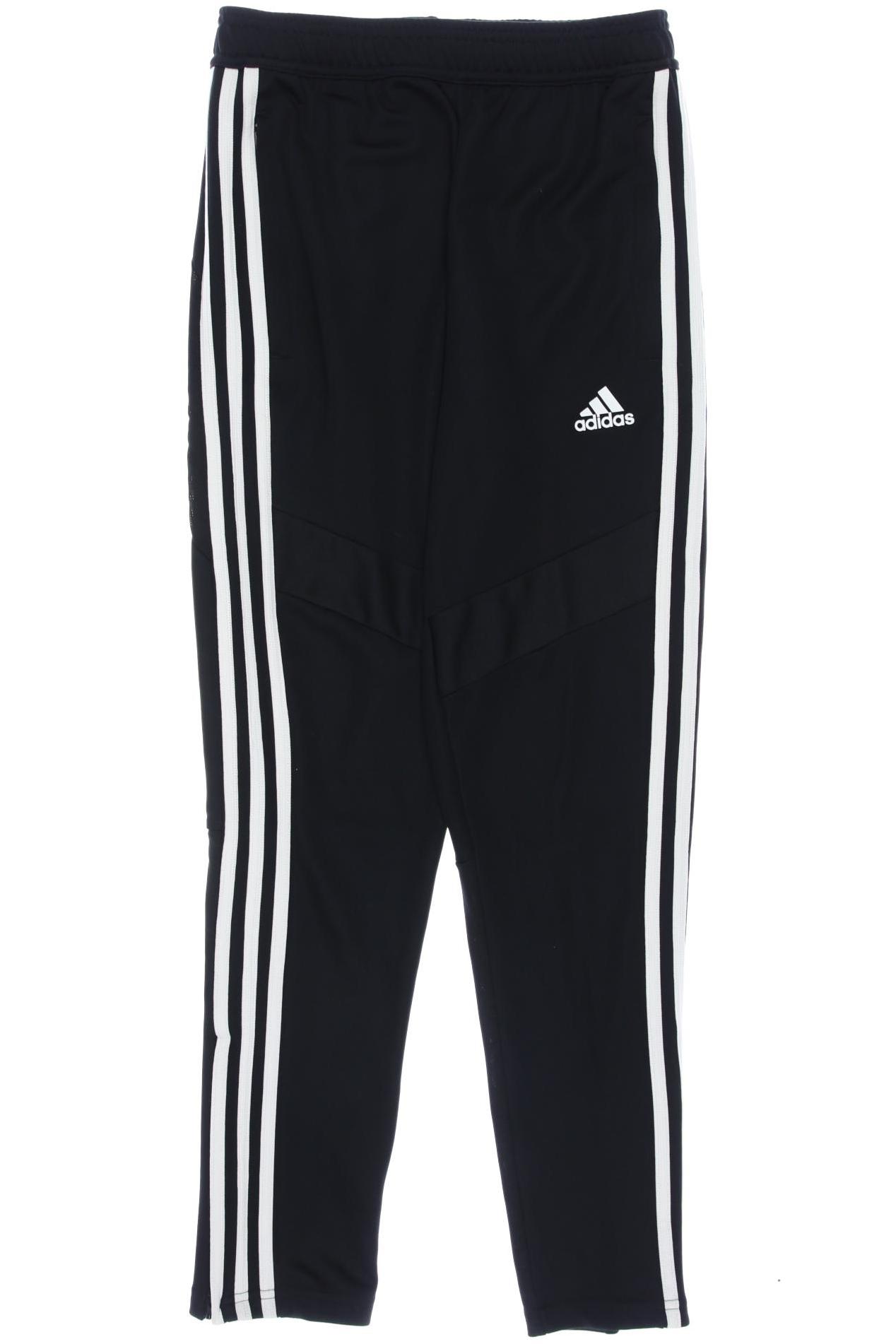 

adidas Damen Stoffhose, schwarz, Gr. 152