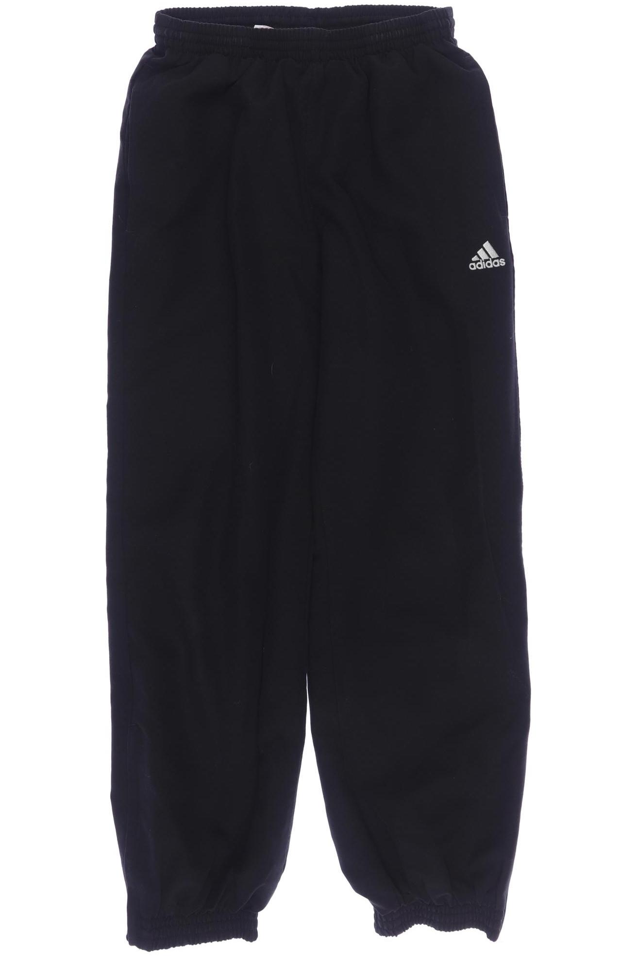 

adidas Damen Stoffhose, schwarz, Gr. 140