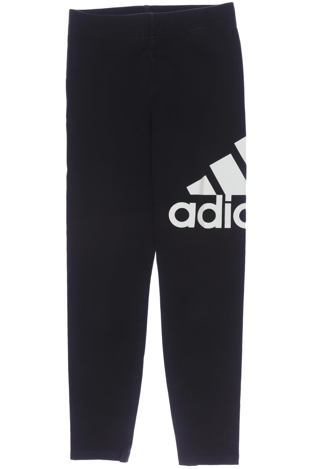 

adidas Damen Stoffhose, schwarz, Gr. 152