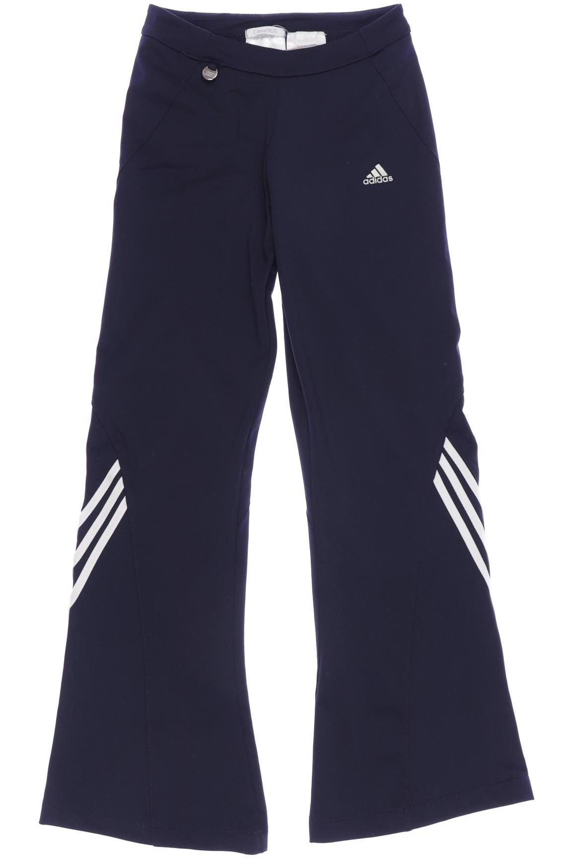 

adidas Damen Stoffhose, marineblau, Gr. 128