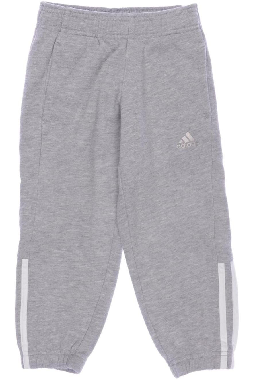 

adidas Damen Stoffhose, grau, Gr. 104