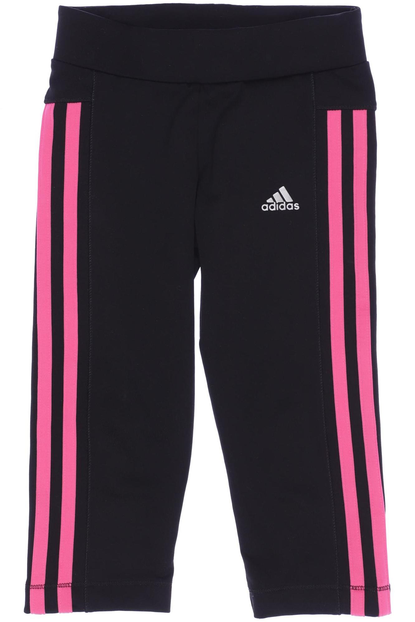 

adidas Damen Stoffhose, schwarz, Gr. 116