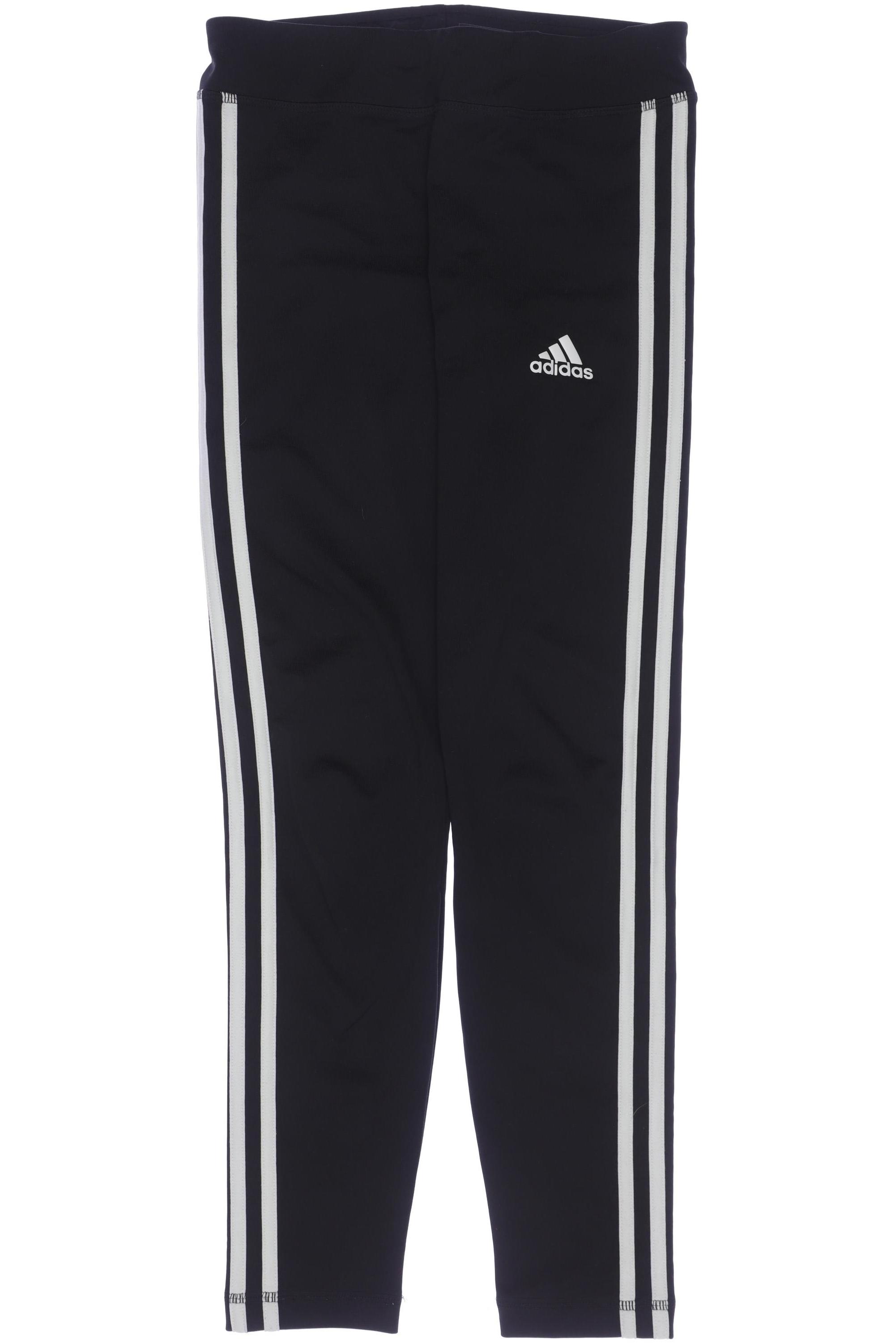 

adidas Damen Stoffhose, schwarz, Gr. 152