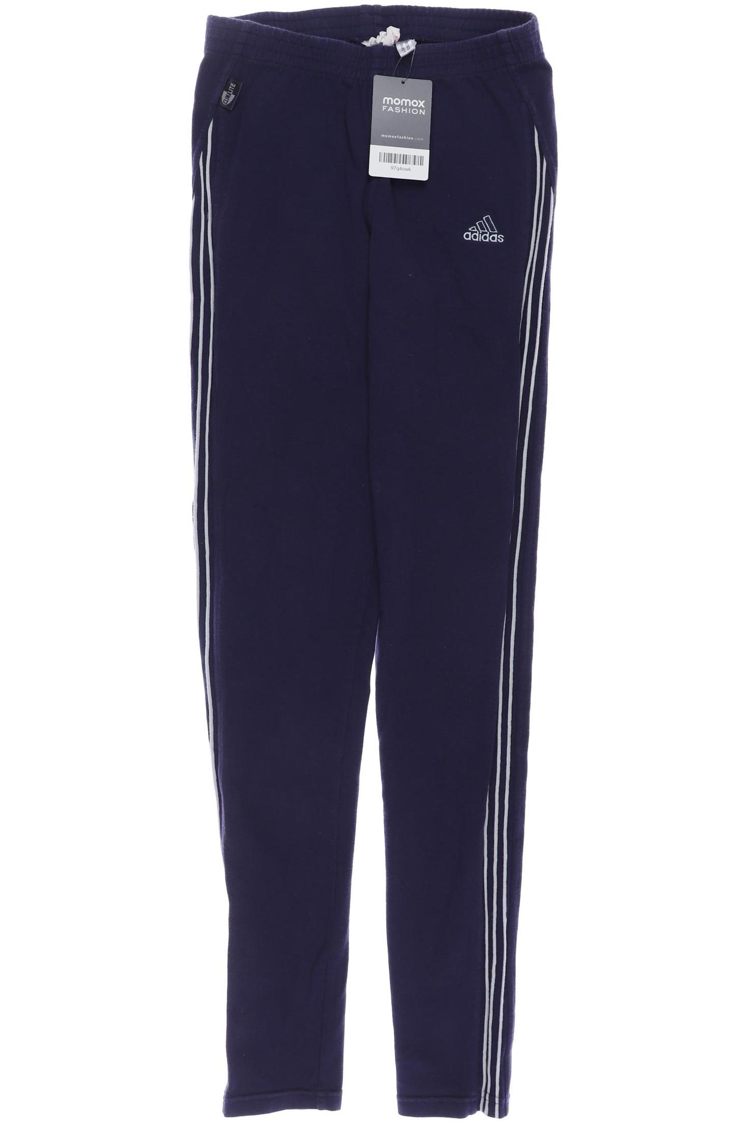 

adidas Damen Stoffhose, marineblau, Gr. 176