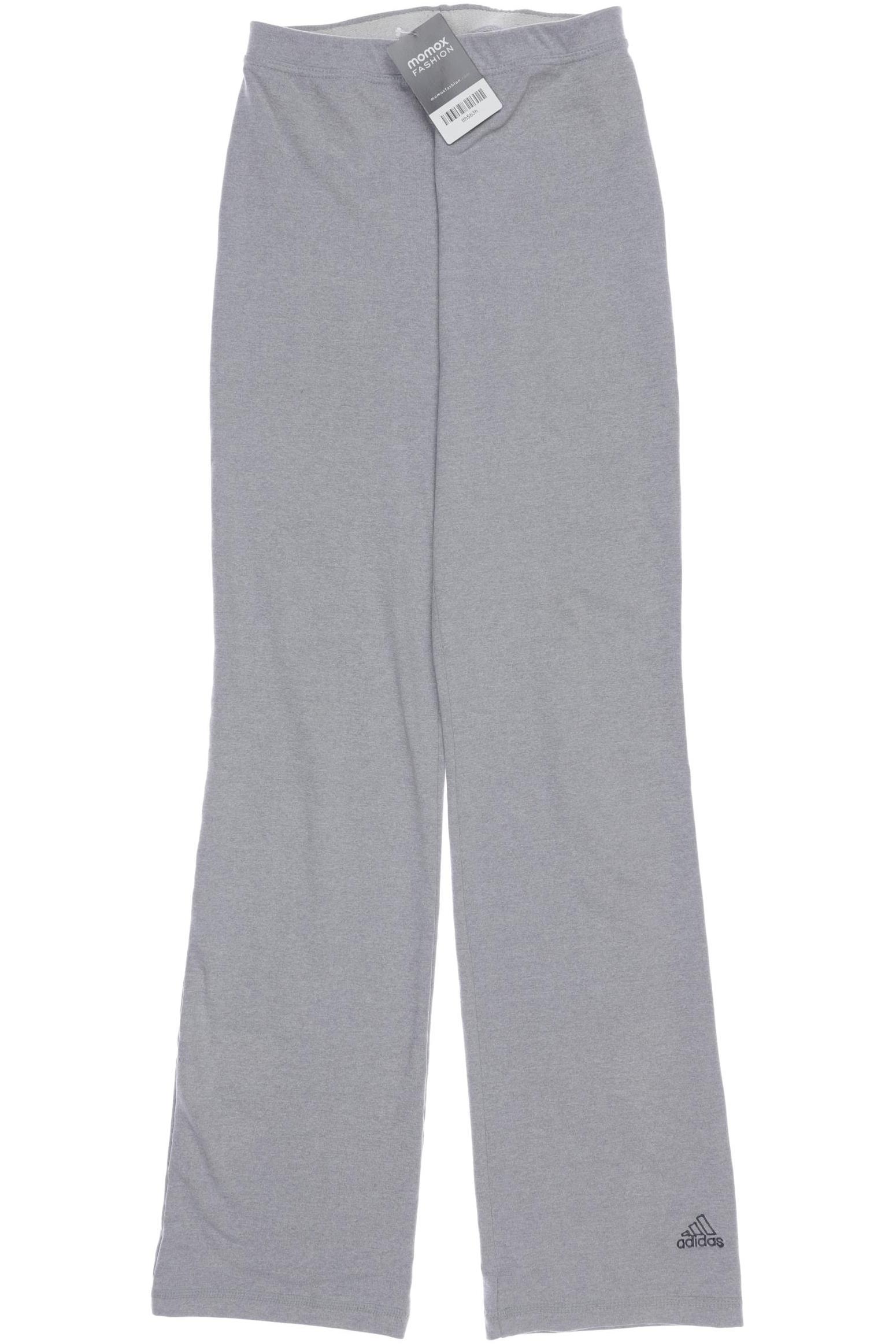 

adidas Damen Stoffhose, grau, Gr. 158