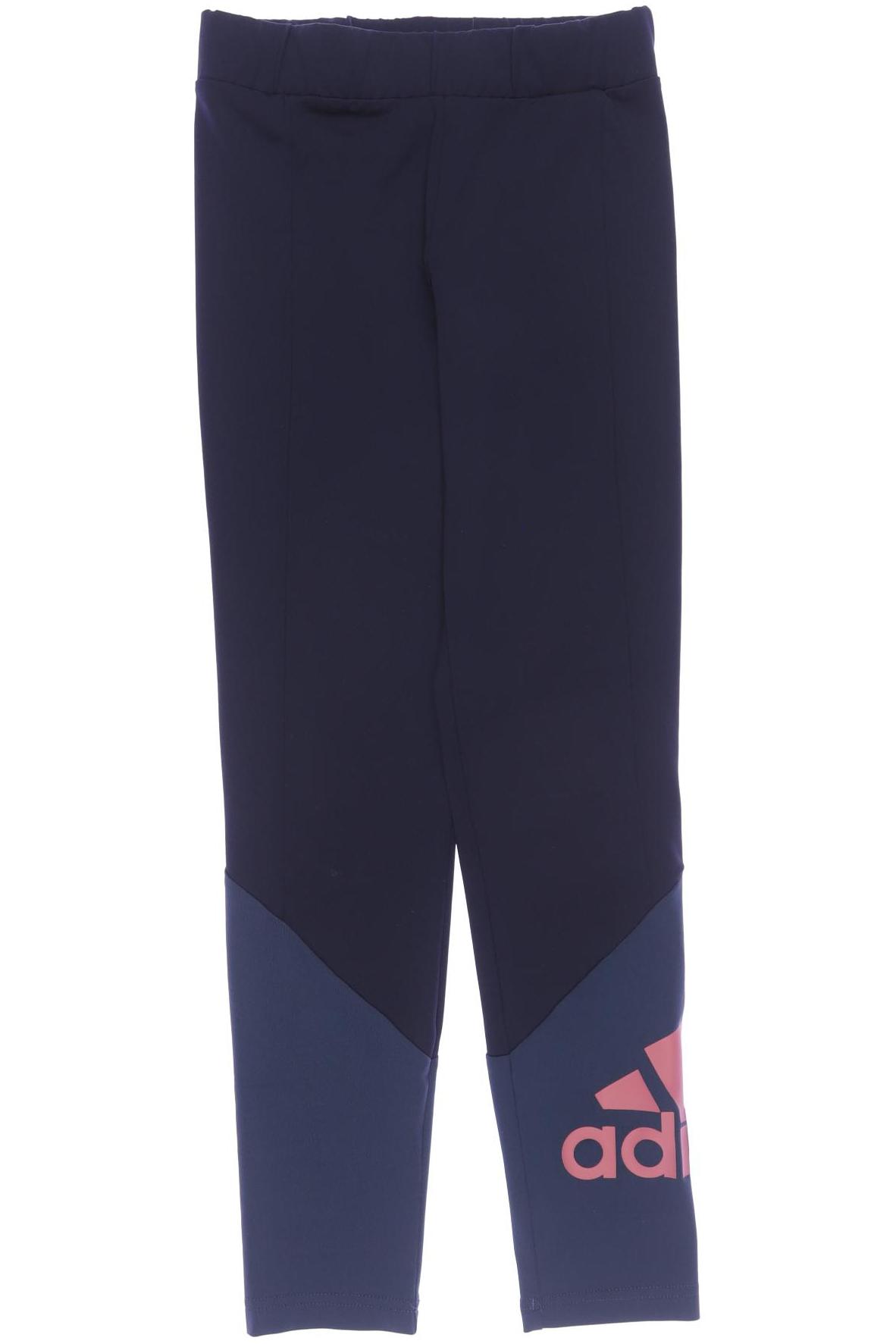 

adidas Damen Stoffhose, marineblau, Gr. 140