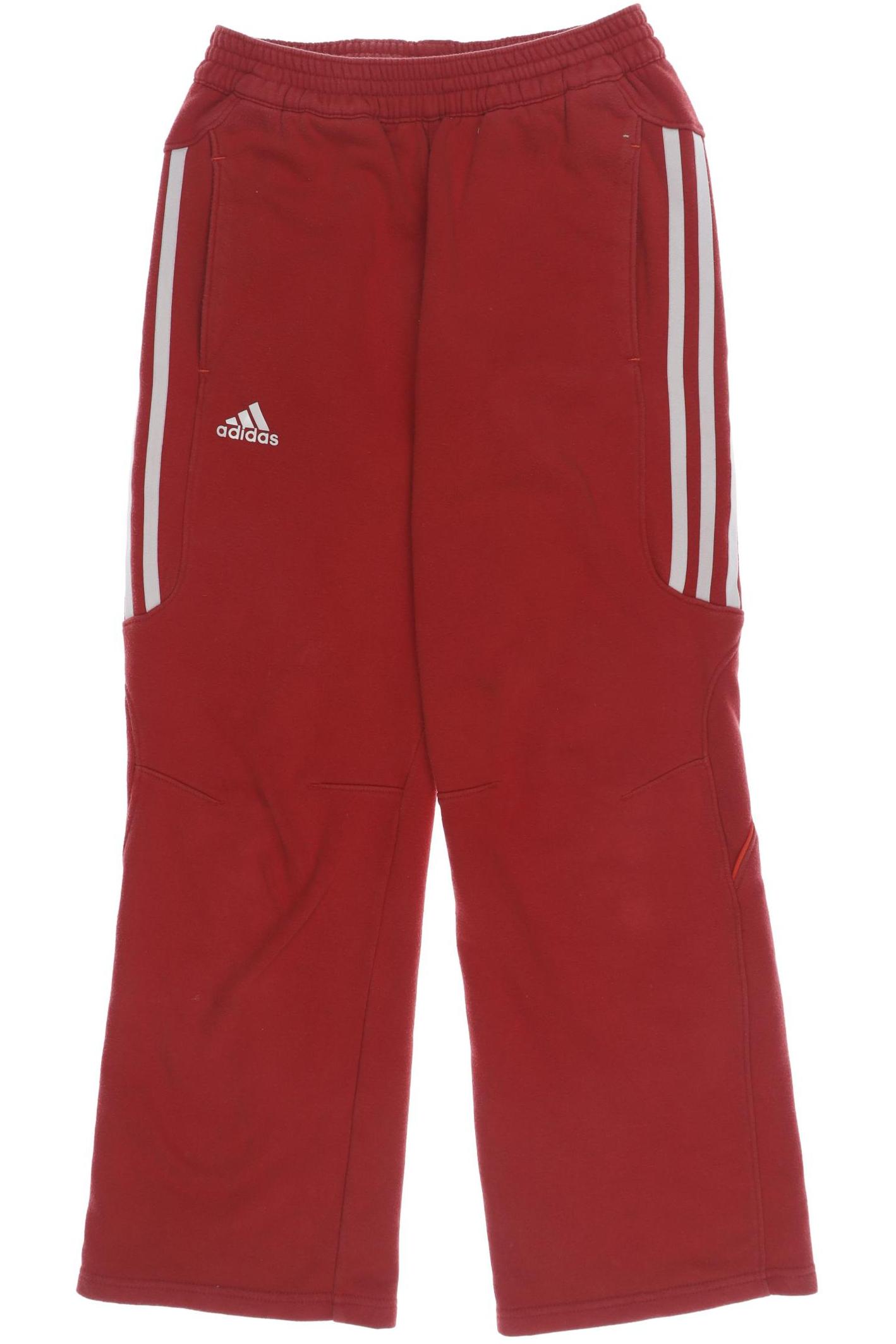 

adidas Damen Stoffhose, rot, Gr. 152