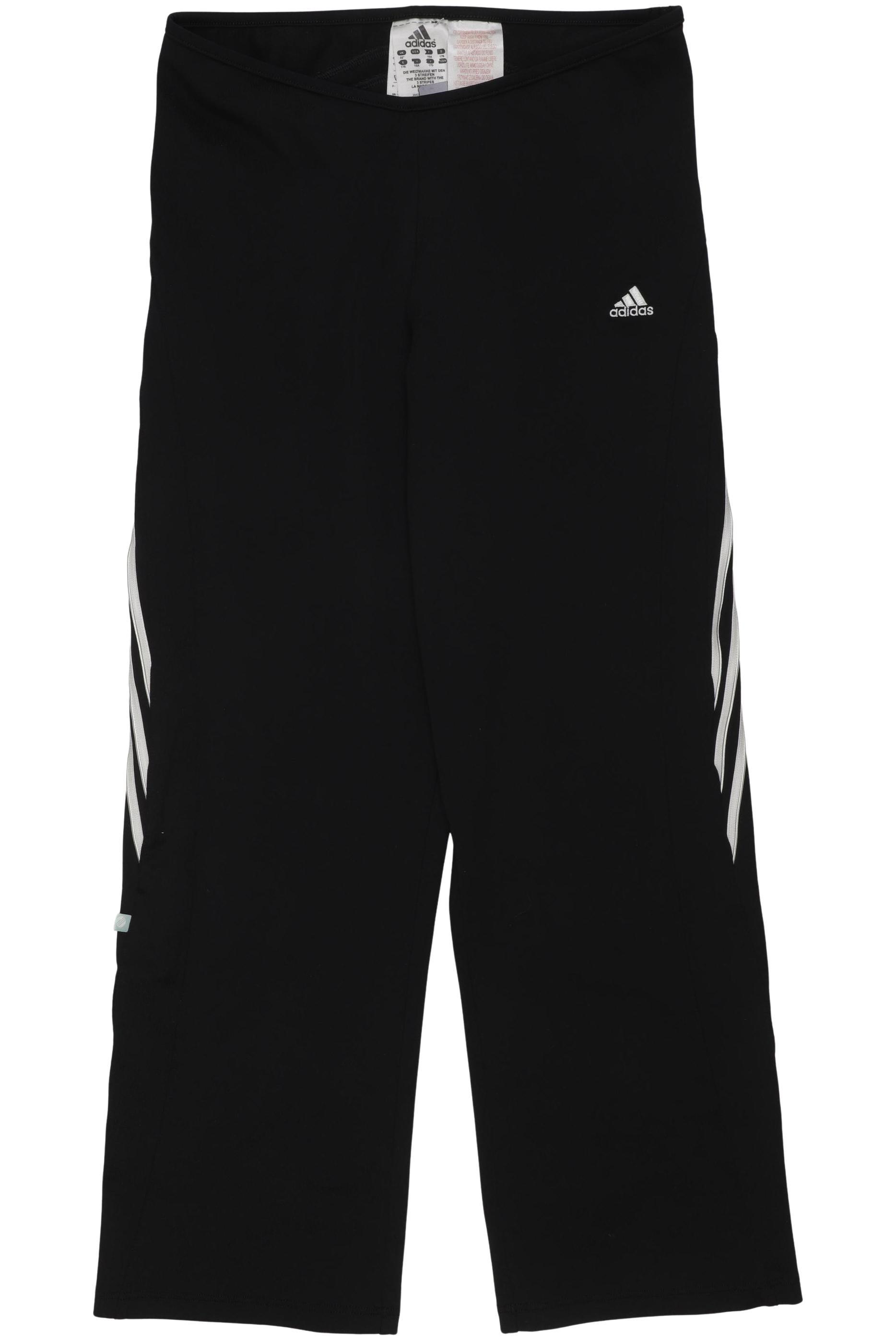

adidas Mädchen Stoffhose, schwarz, Gr. 176