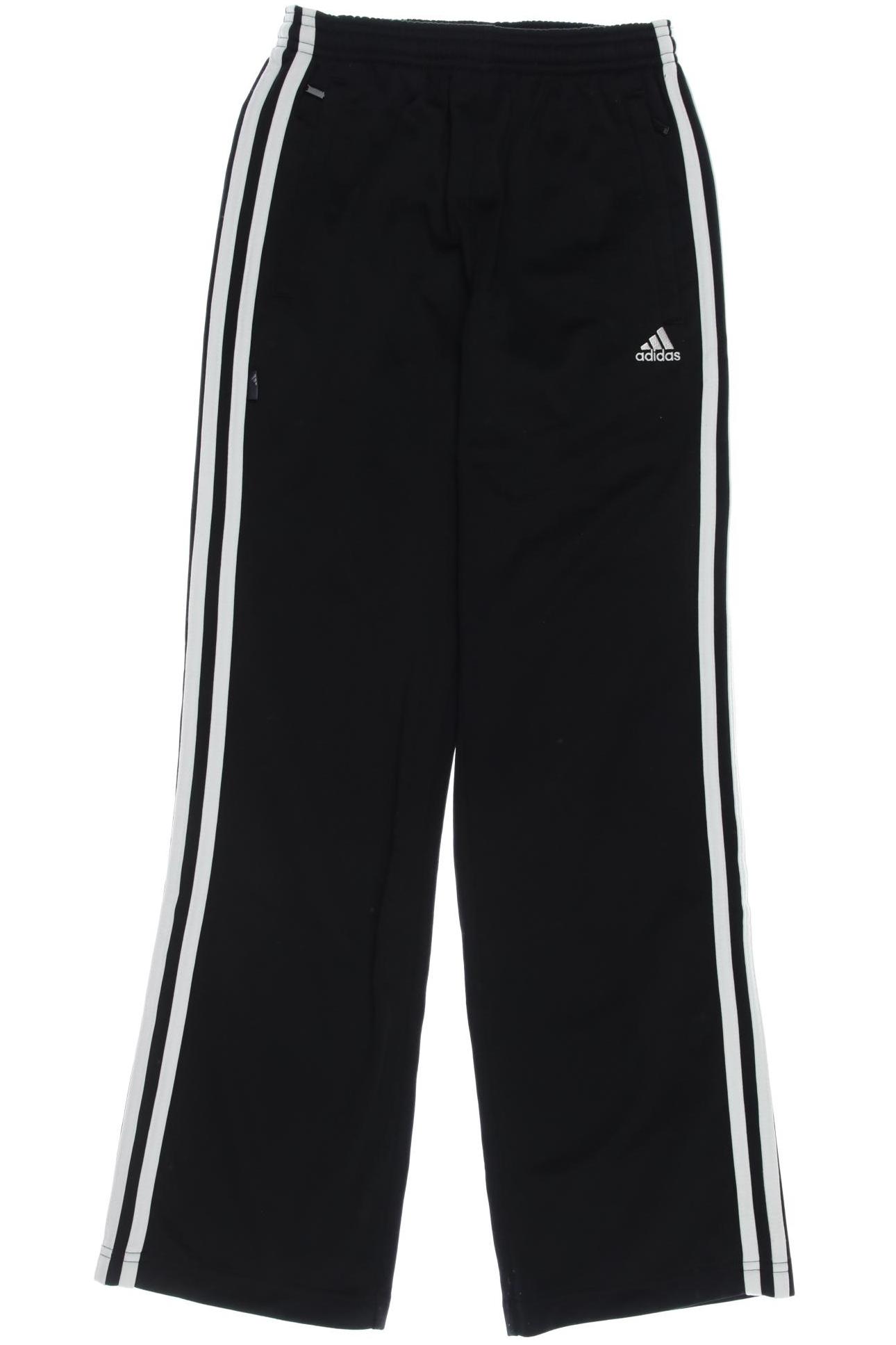 

adidas Damen Stoffhose, schwarz, Gr. 152