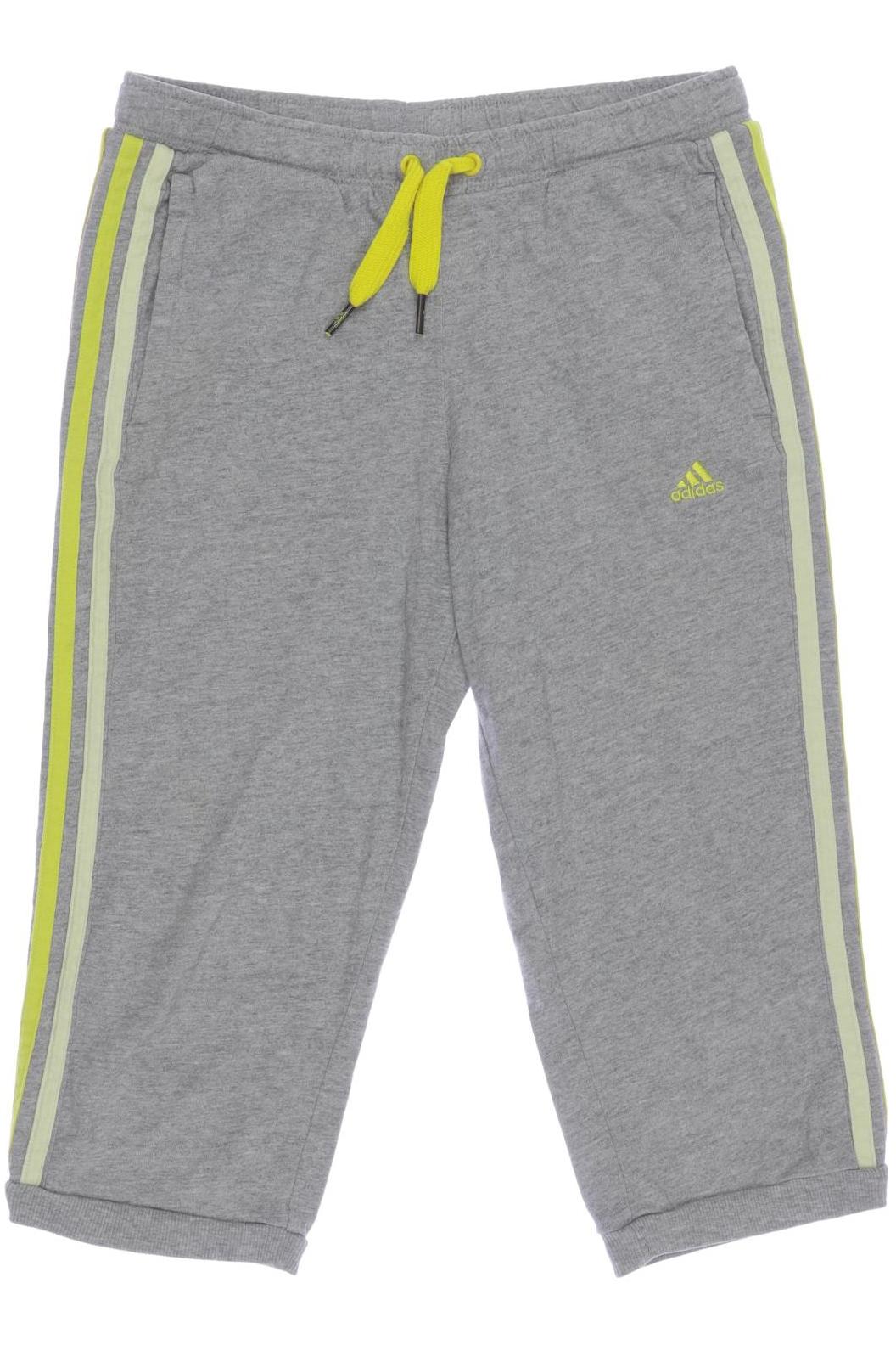 

adidas Damen Stoffhose, grau, Gr. 152