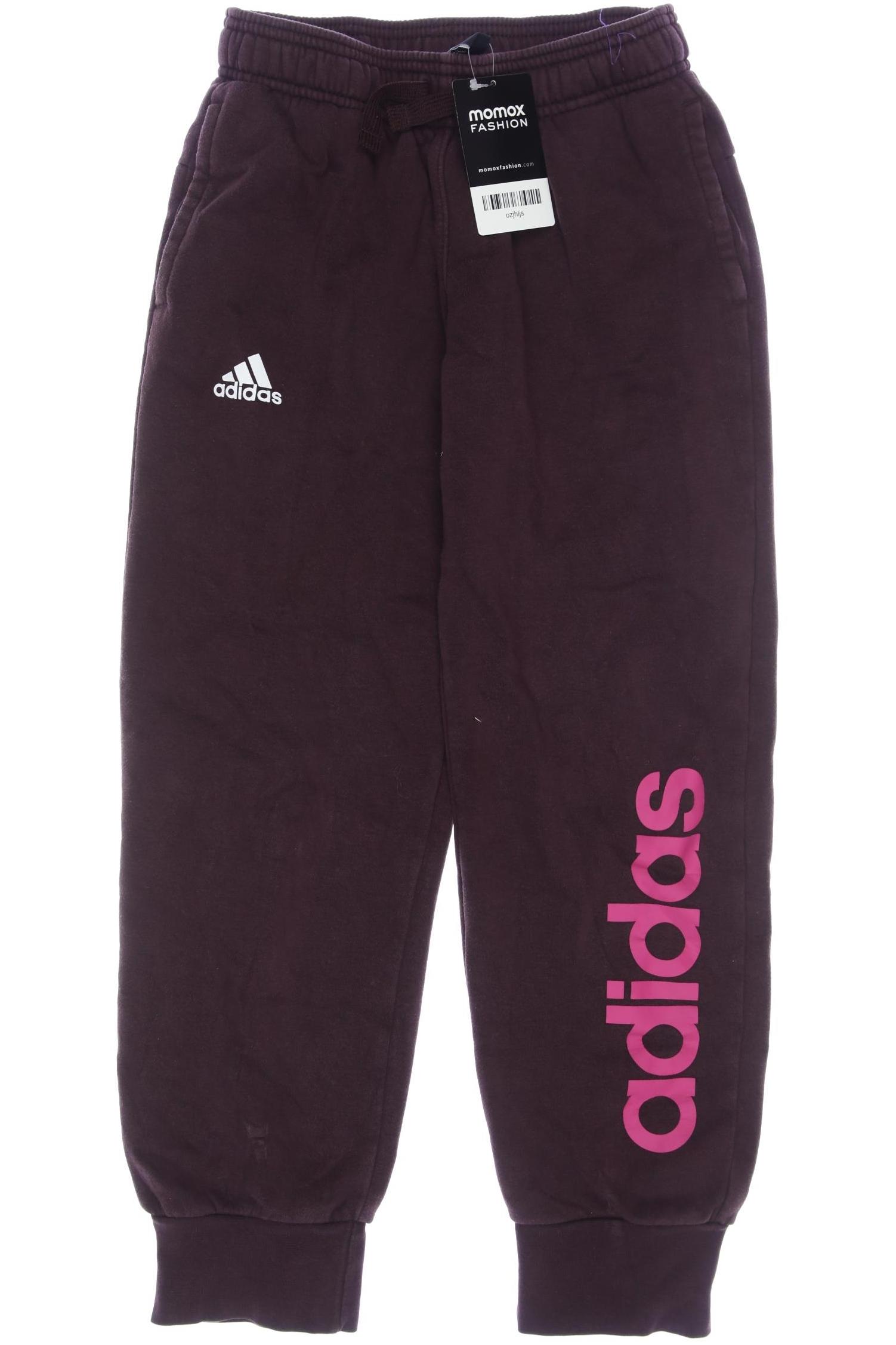 

adidas Damen Stoffhose, bordeaux, Gr. 140