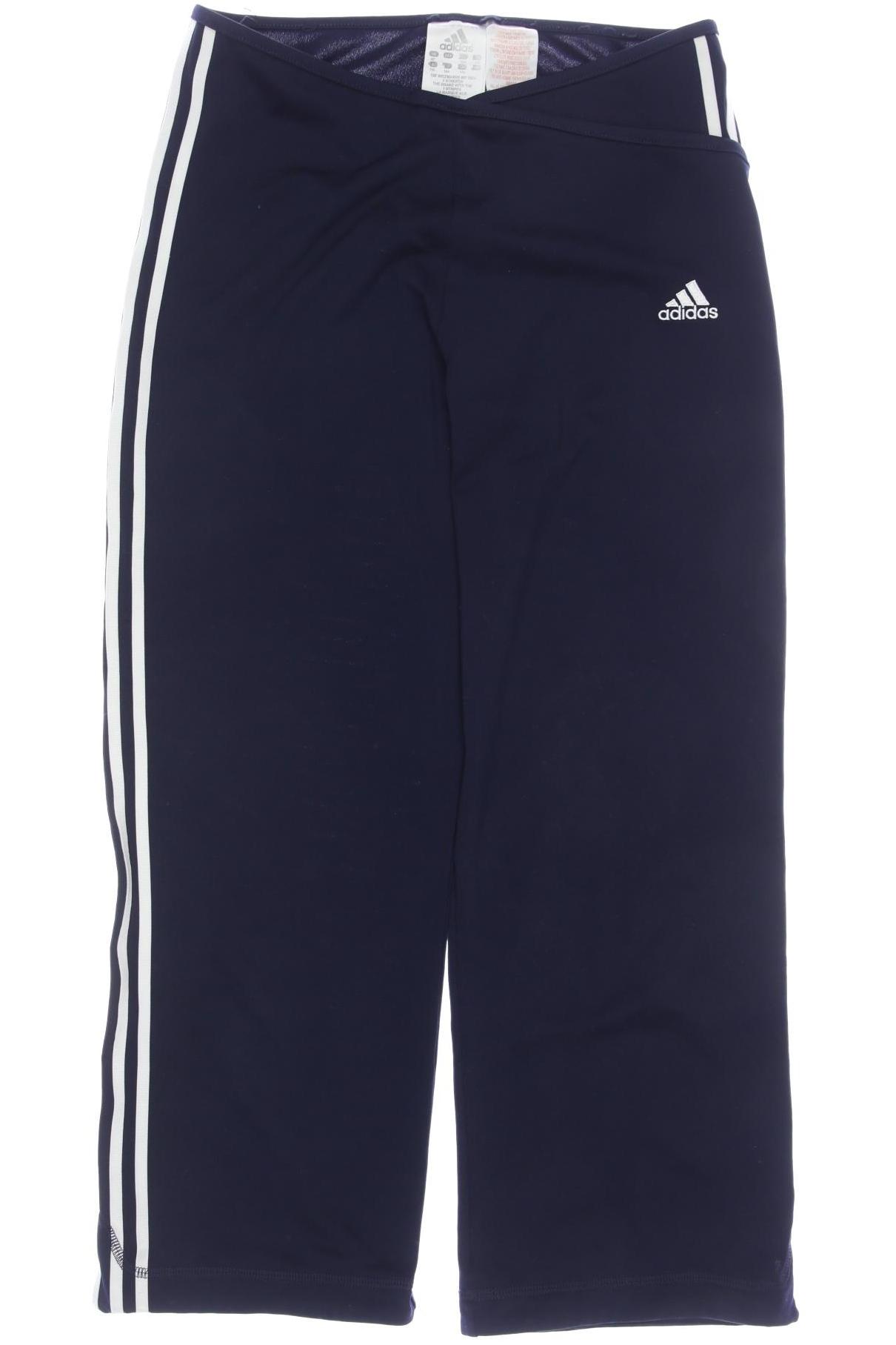 

adidas Damen Stoffhose, marineblau, Gr. 176