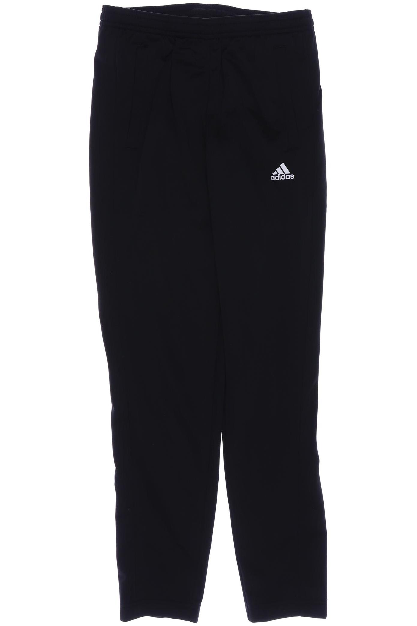 

adidas Damen Stoffhose, schwarz, Gr. 152