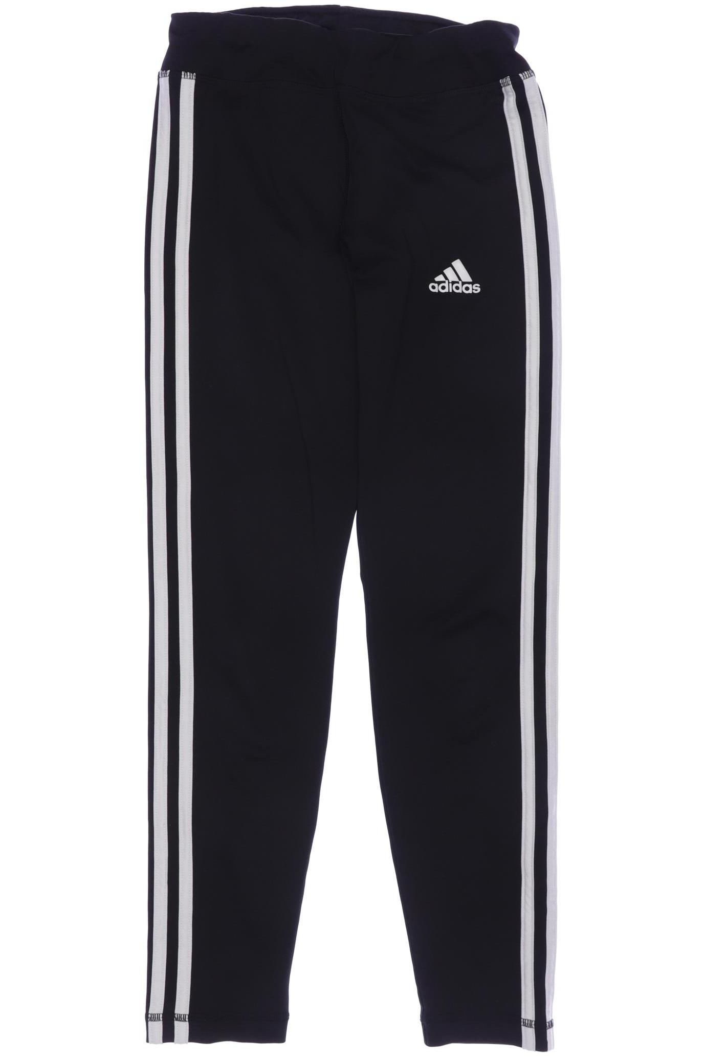 

adidas Damen Stoffhose, schwarz, Gr. 152