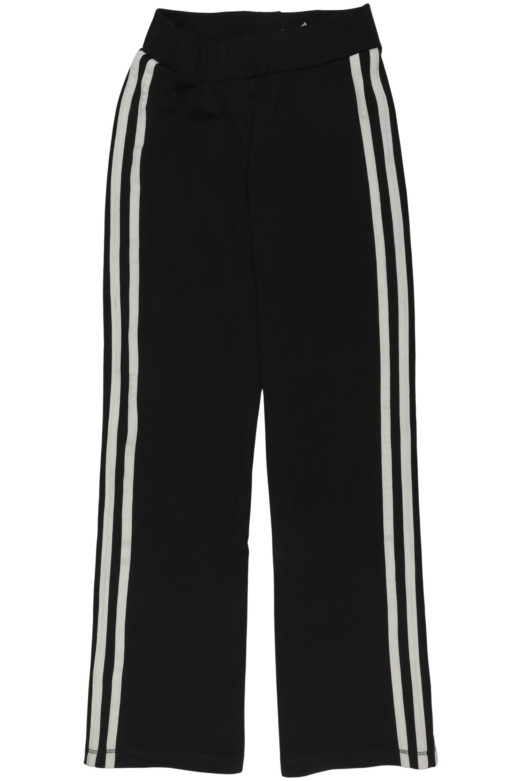 

adidas Mädchen Stoffhose, schwarz, Gr. 140