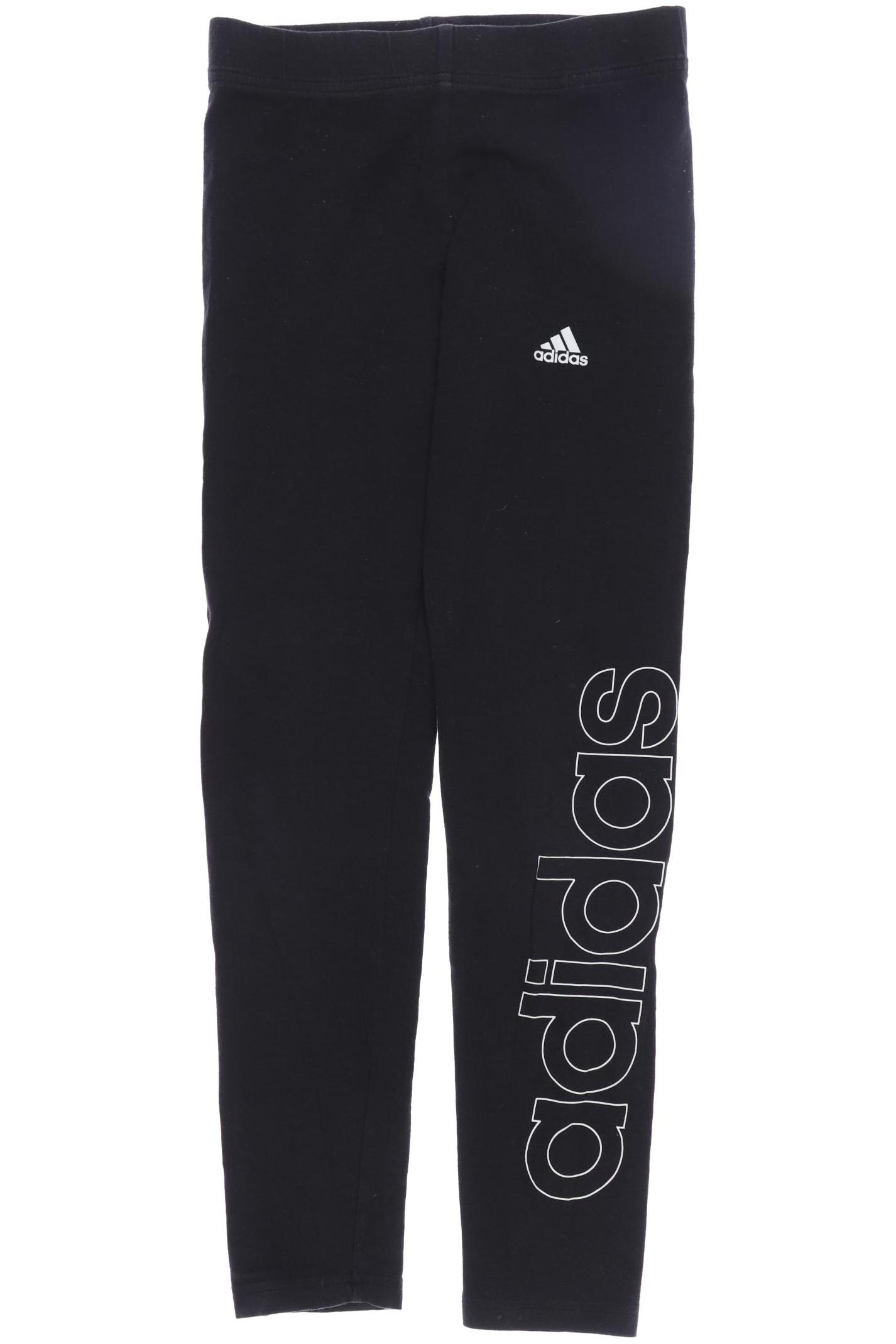 

adidas Damen Stoffhose, schwarz, Gr. 152