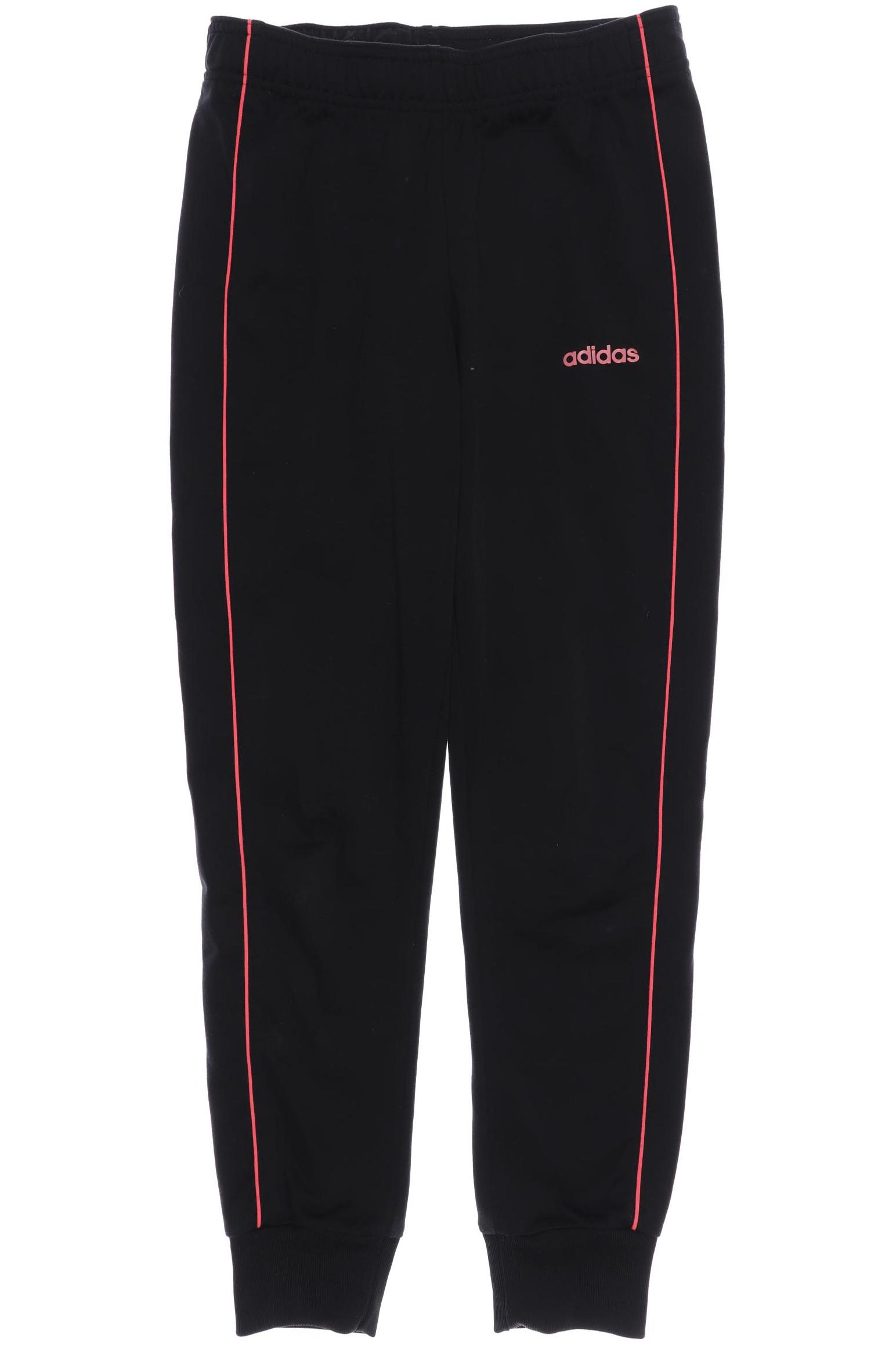 

adidas Damen Stoffhose, schwarz, Gr. 152