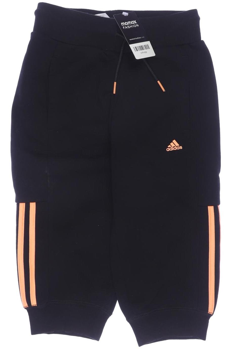 

adidas Mädchen Stoffhose, schwarz, Gr. 140