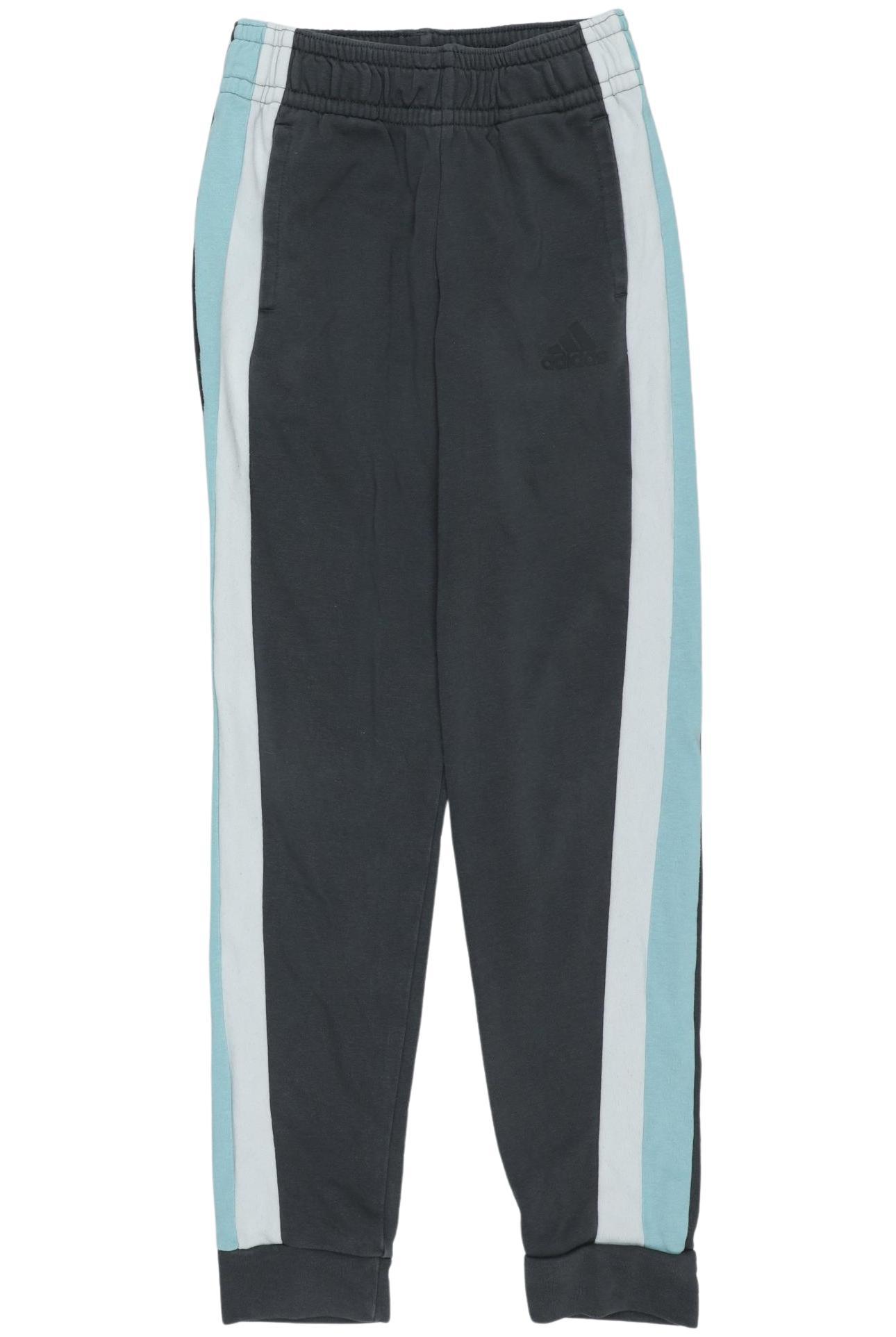 

adidas Damen Stoffhose, grau, Gr. 140
