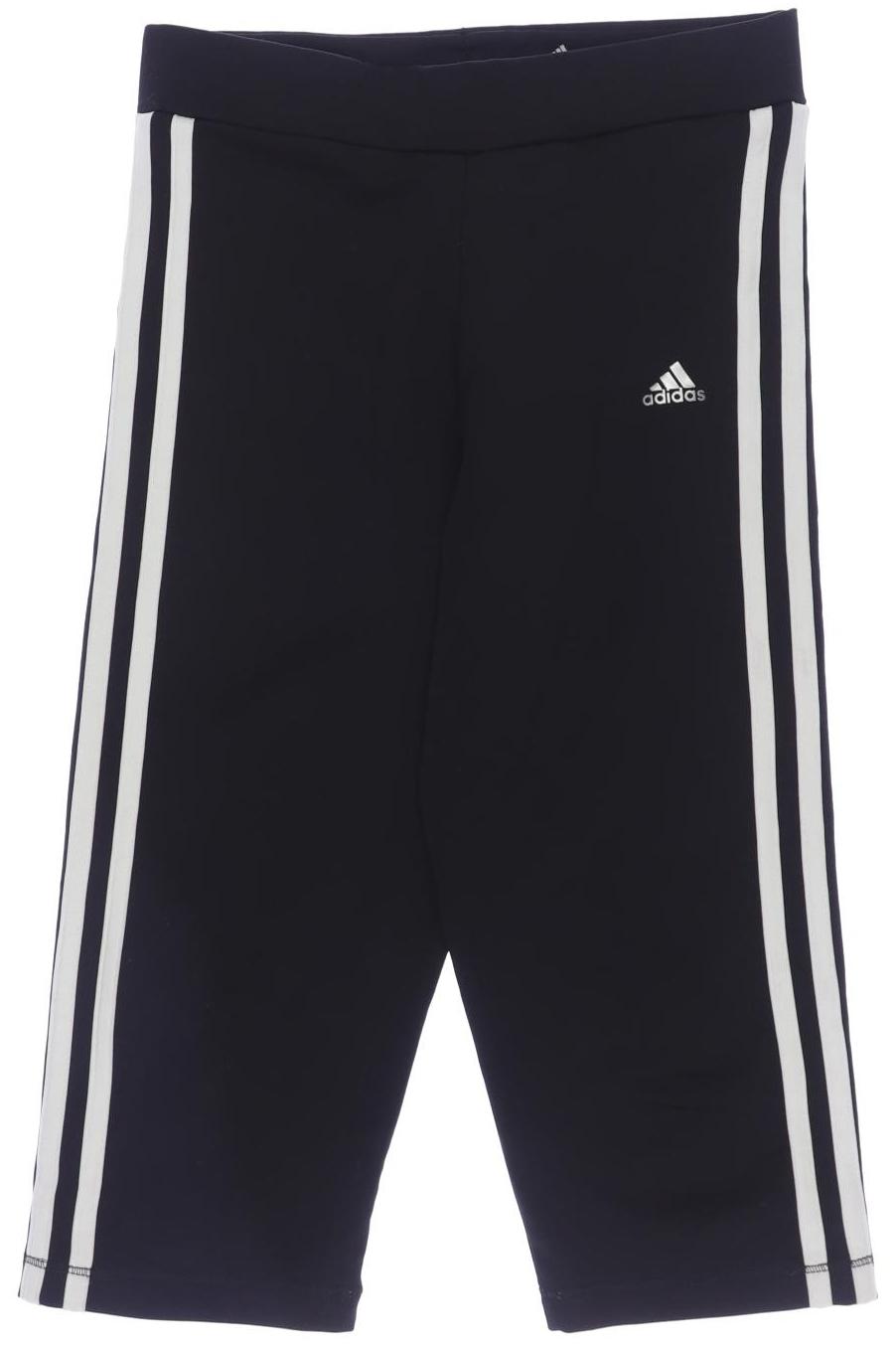 

adidas Damen Stoffhose, schwarz, Gr. 152