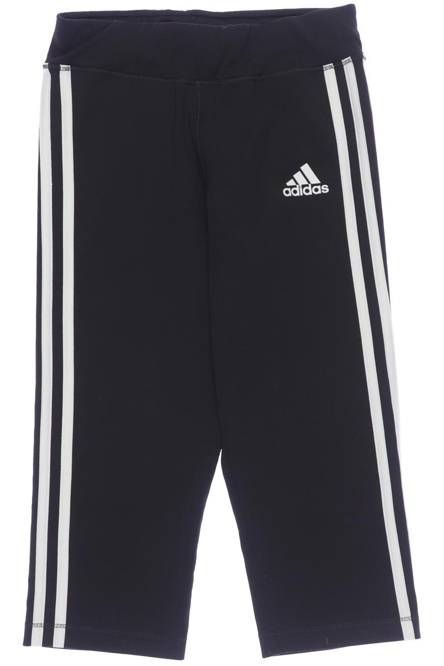 

adidas Damen Stoffhose, schwarz, Gr. 146