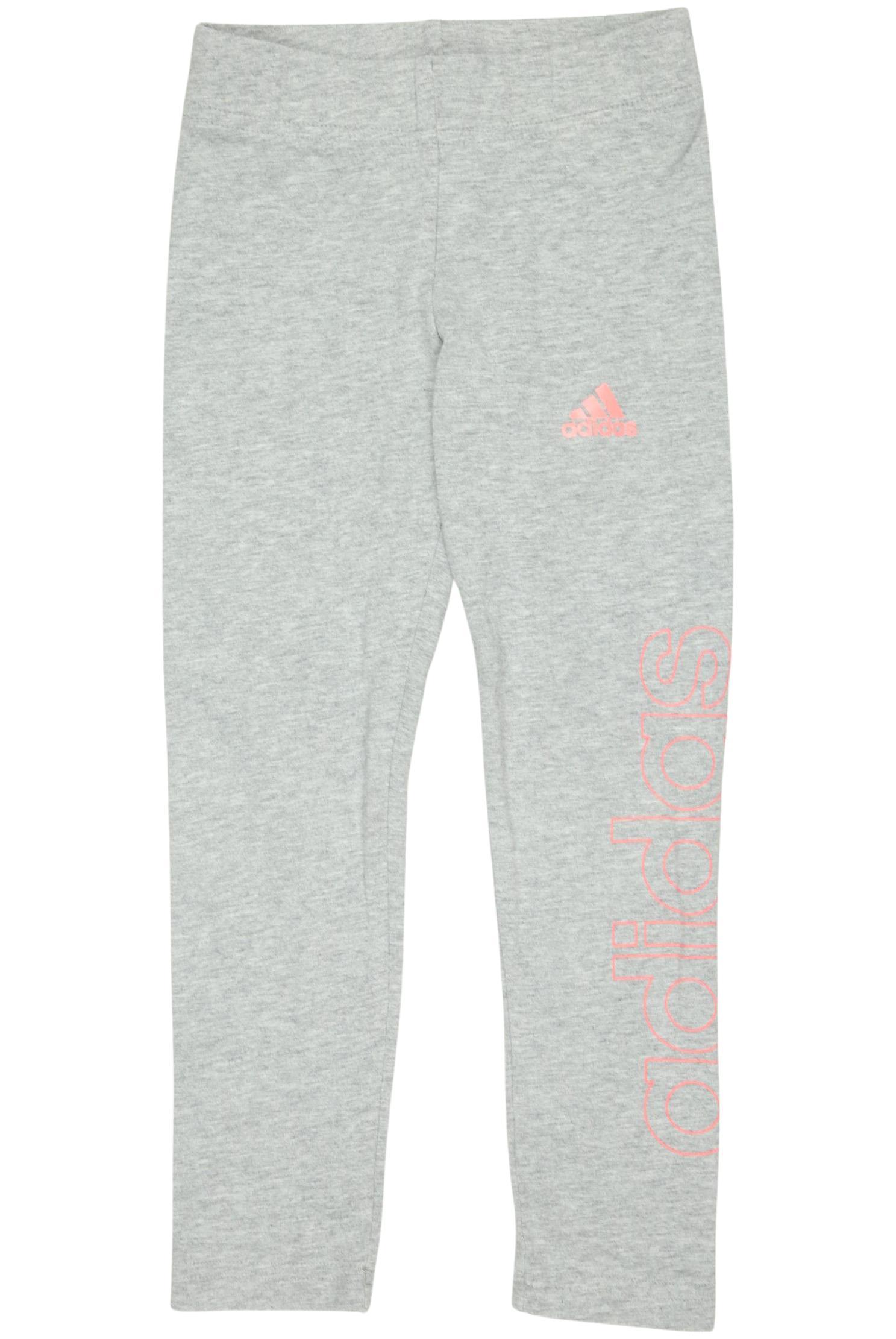 

adidas Damen Stoffhose, grau, Gr. 110