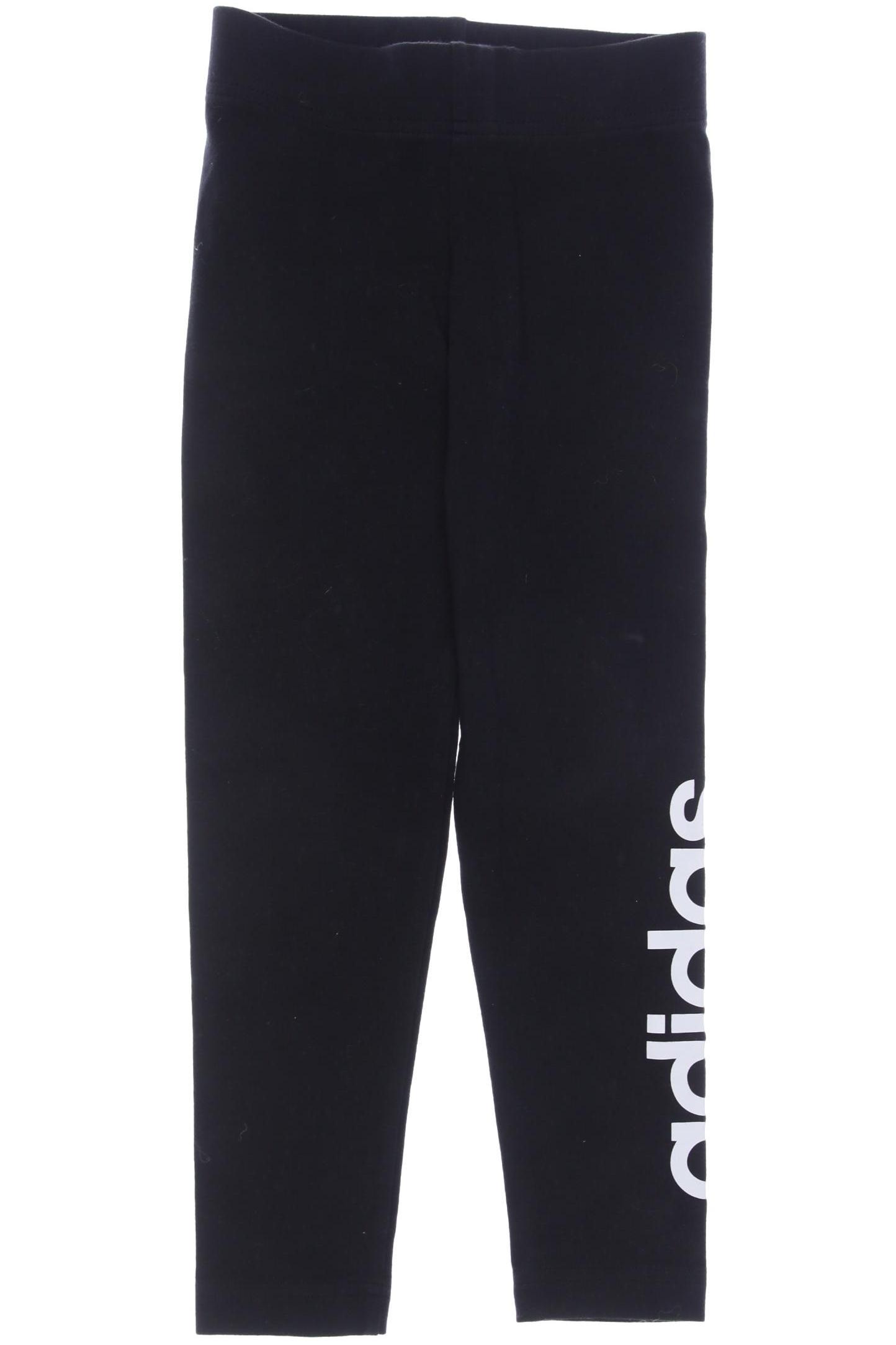 

adidas Damen Stoffhose, schwarz, Gr. 116