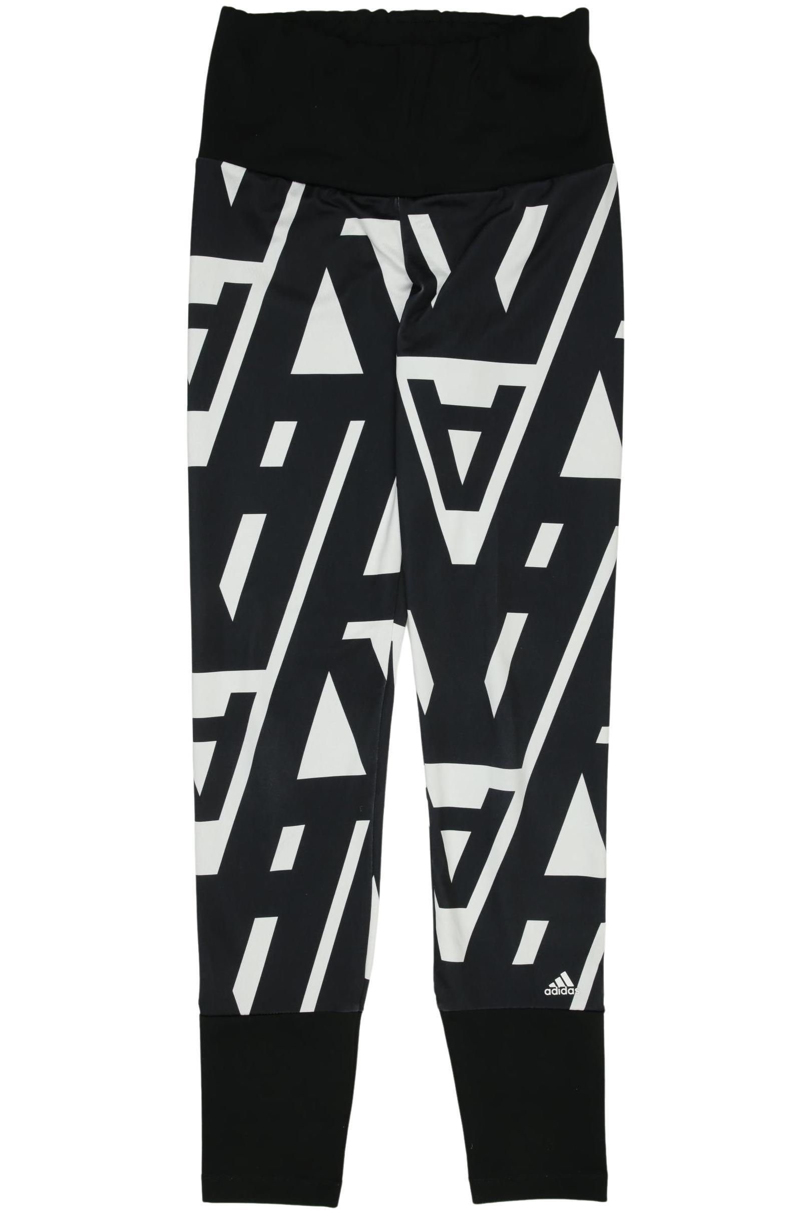 

adidas Damen Stoffhose, schwarz, Gr. 164