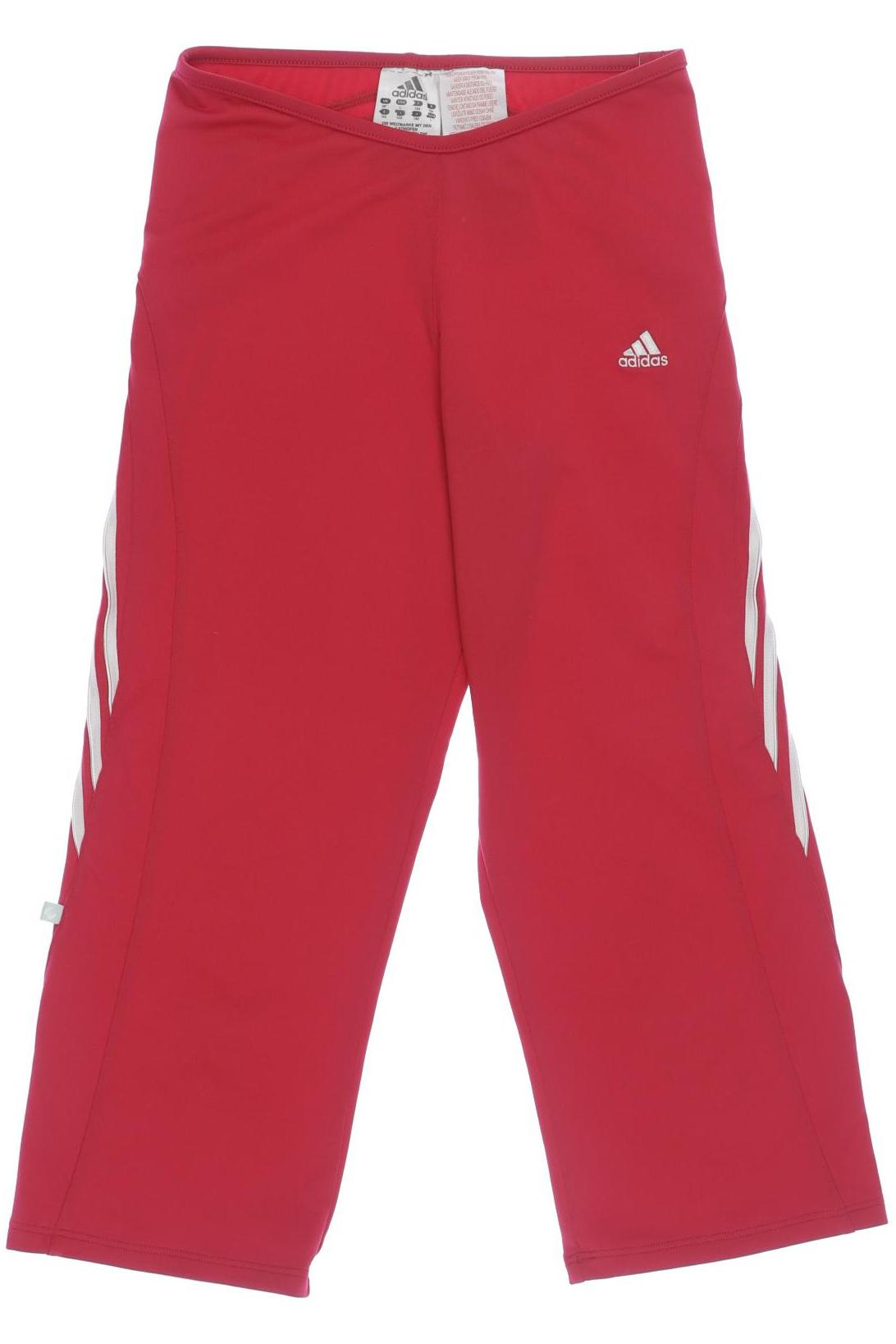 

adidas Damen Stoffhose, rot, Gr. 152