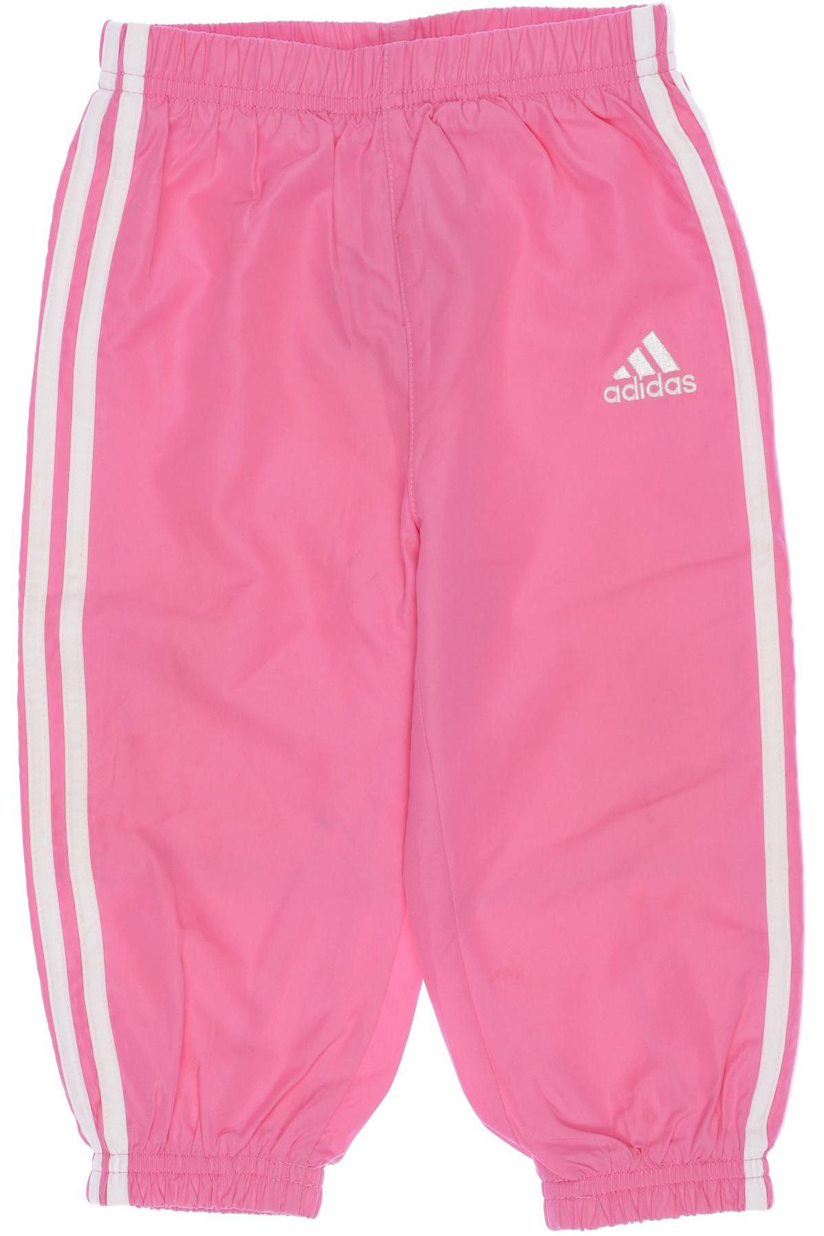 

adidas Damen Stoffhose, pink, Gr. 80