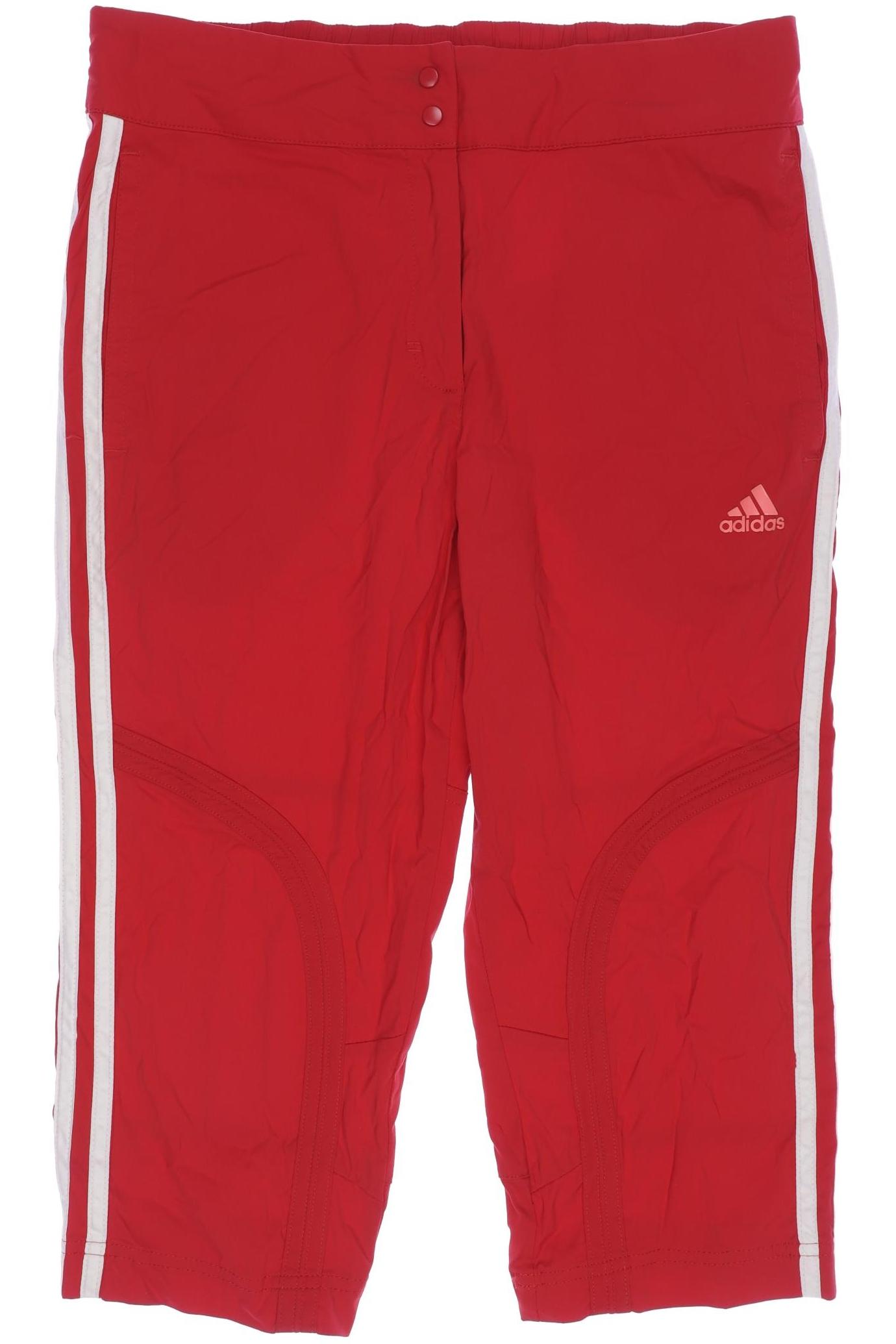 

adidas Damen Stoffhose, rot, Gr. 164