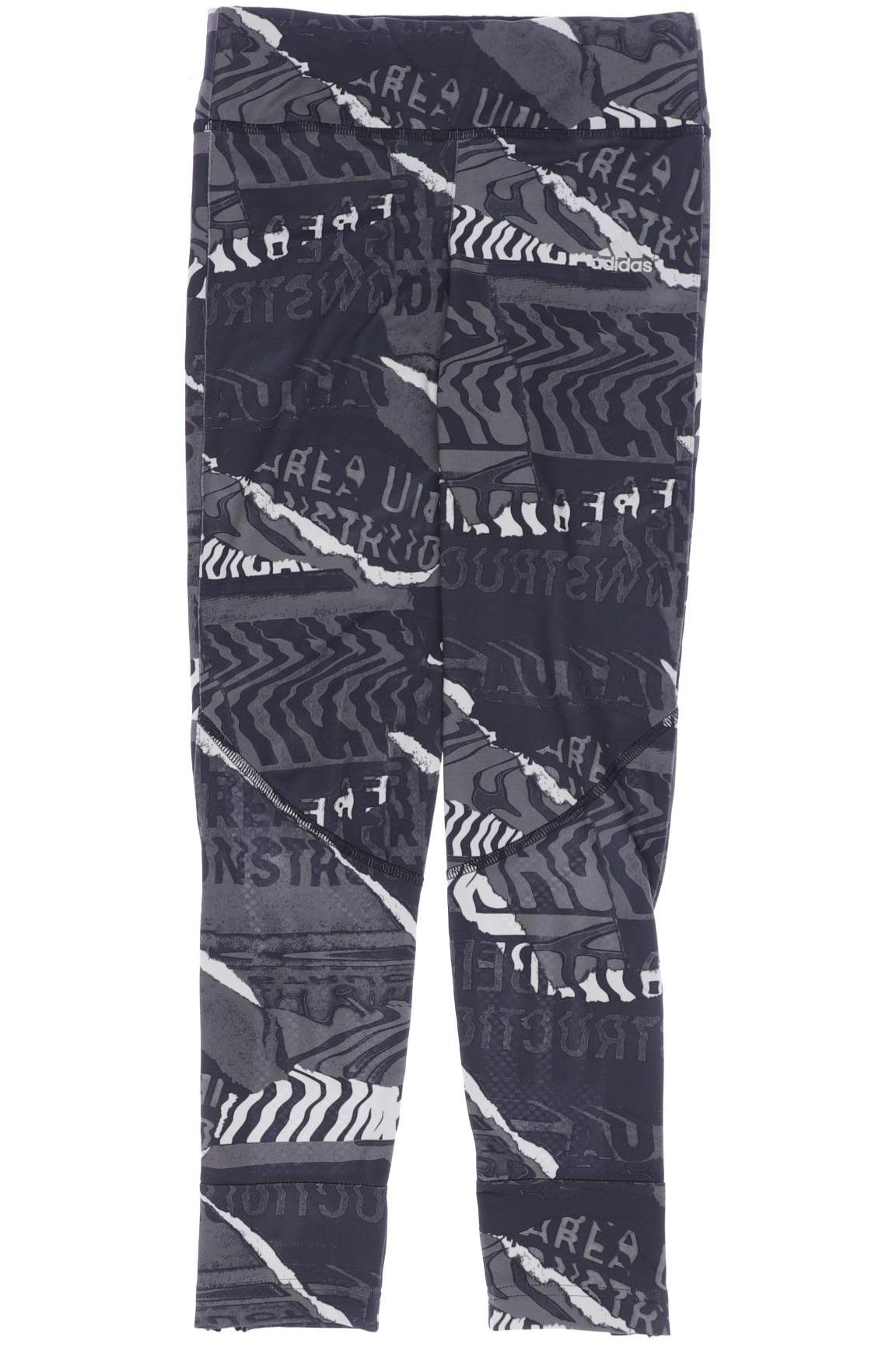 

adidas Damen Stoffhose, grau, Gr. 140