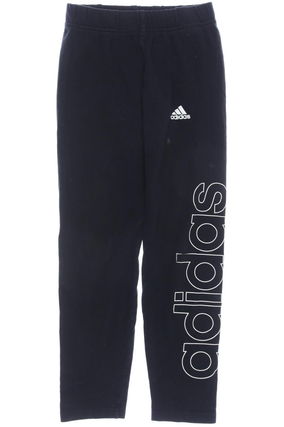 

adidas Damen Stoffhose, schwarz, Gr. 140