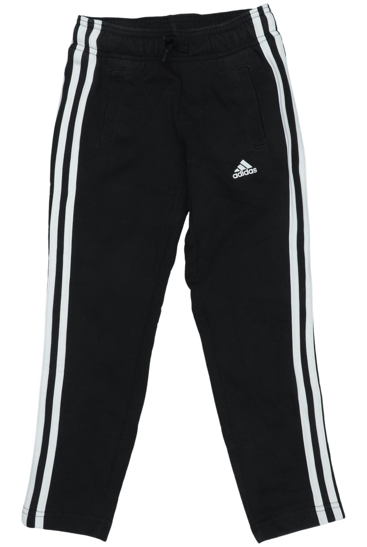 

adidas Mädchen Stoffhose, schwarz, Gr. 128